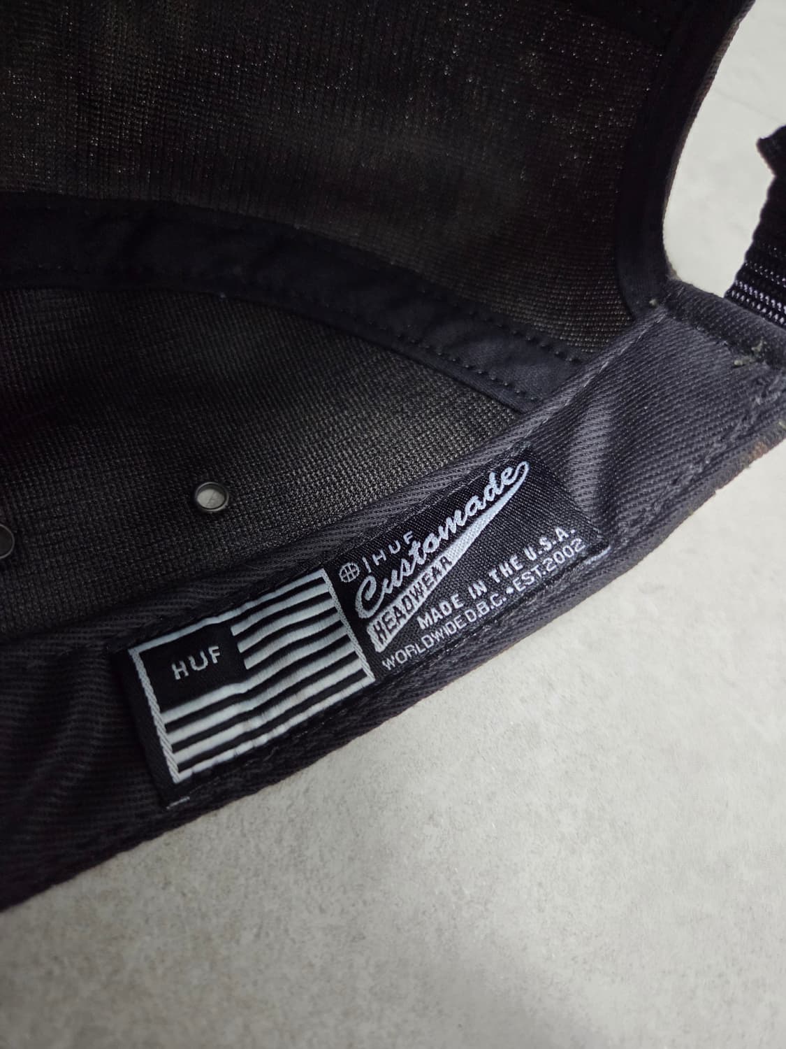 허프 플랜트 라이프 카모 5패널 캠프캡 상품이미지3