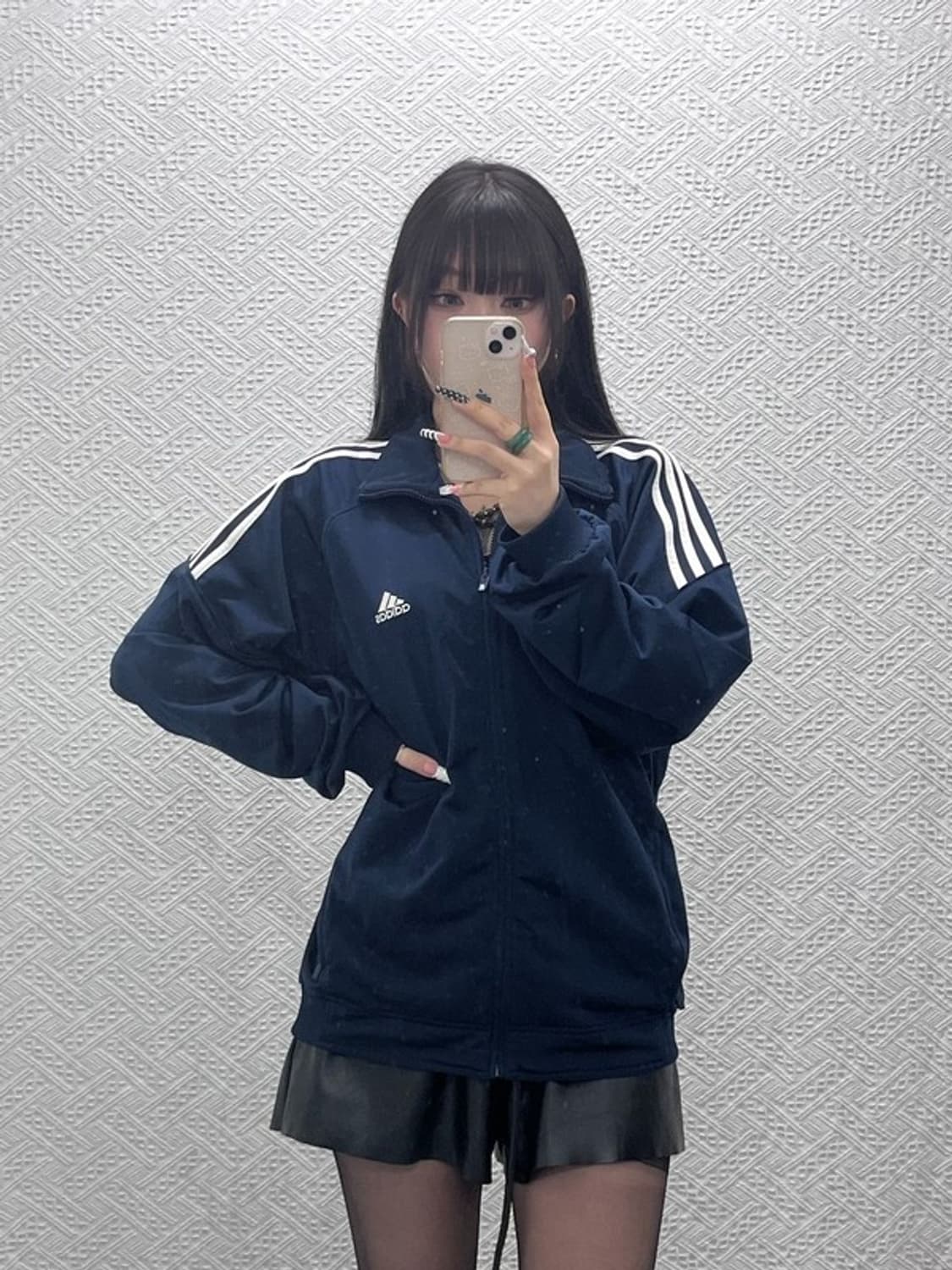 아디다스 올드스쿨 레트로 빈티지 져지 집업 L C10155 상품이미지2