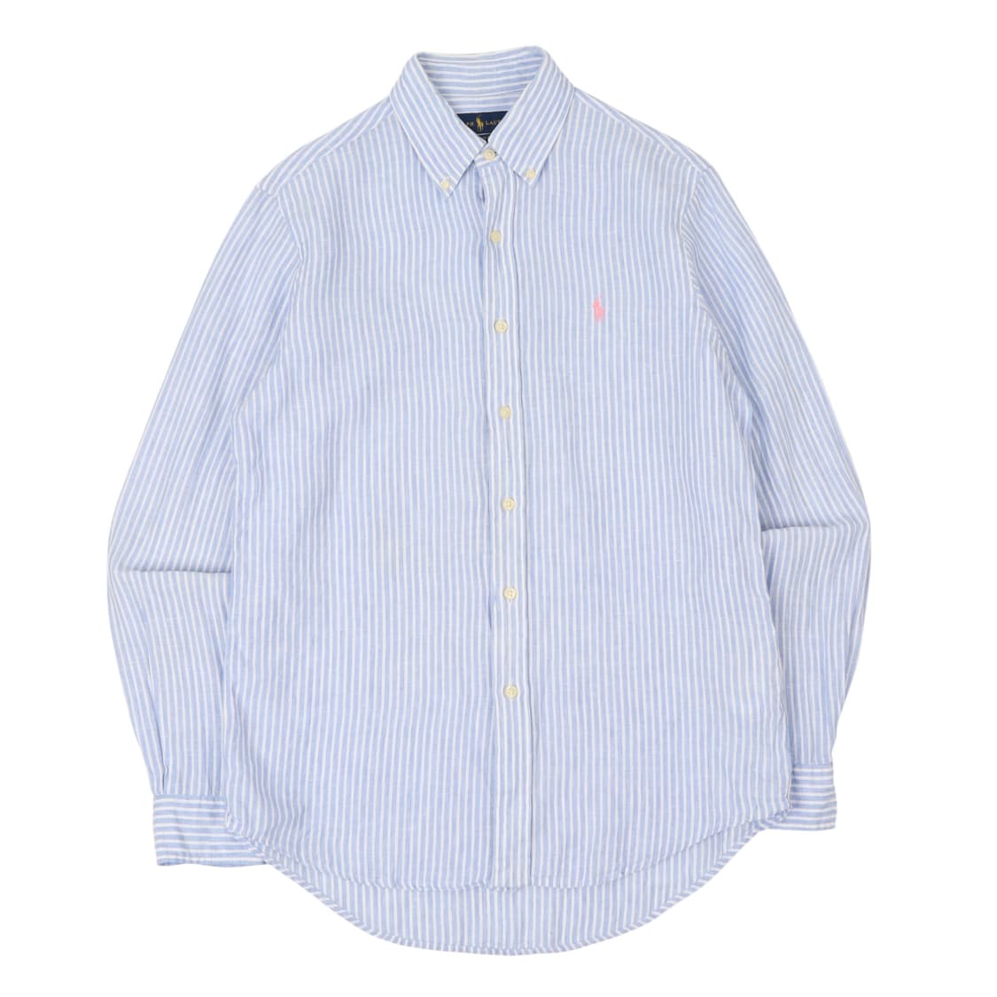 폴로 랄프로렌 린넨 스트라이프 클래식핏 셔츠 상품이미지1