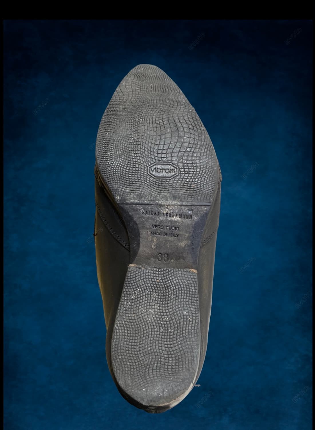 [S급/희귀] 앤 드뮐미스터 바이어스 컷 레이스업 슈즈 (38사이즈) 상품이미지6