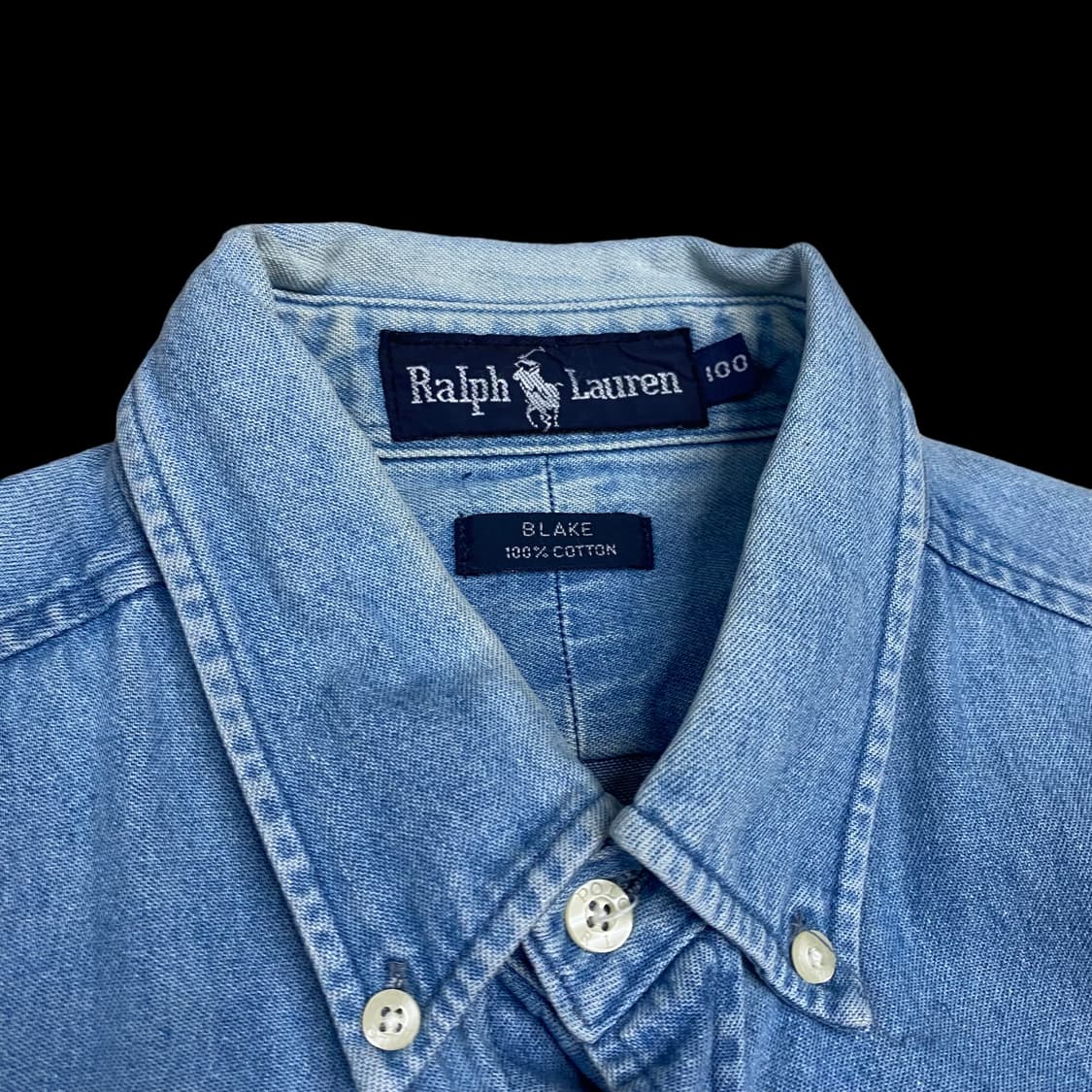 폴로 데님 셔츠 상품이미지4