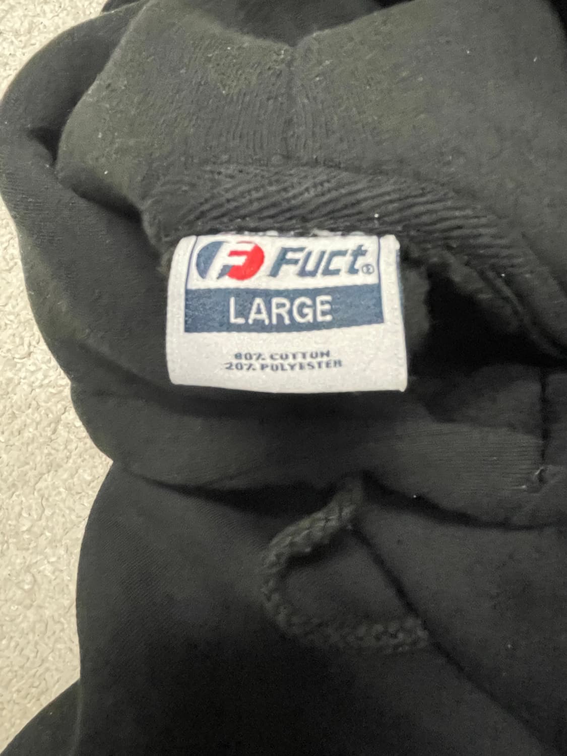 Fuct oval 로고 후디 L사이즈 상품이미지3