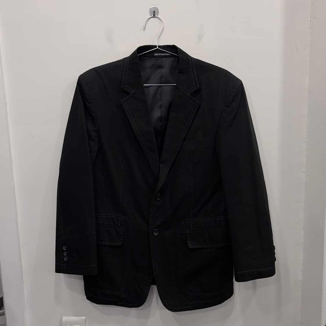 논노 마르찌아노 빈티지 스티치 투버튼 블레이져 상품이미지2