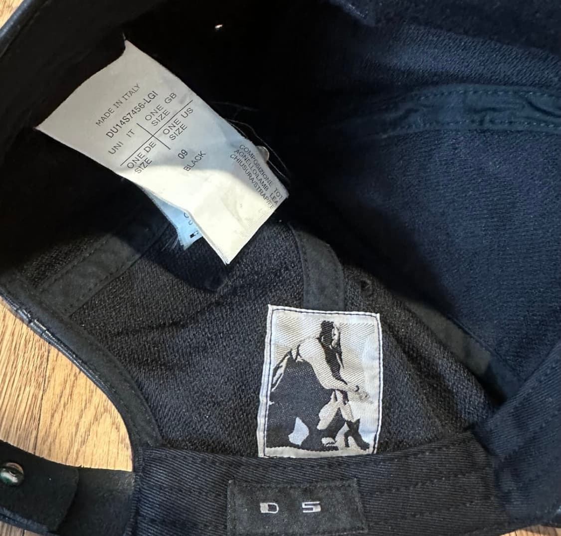 릭오웬스 다크쉐도우 래더 캡 상품이미지4