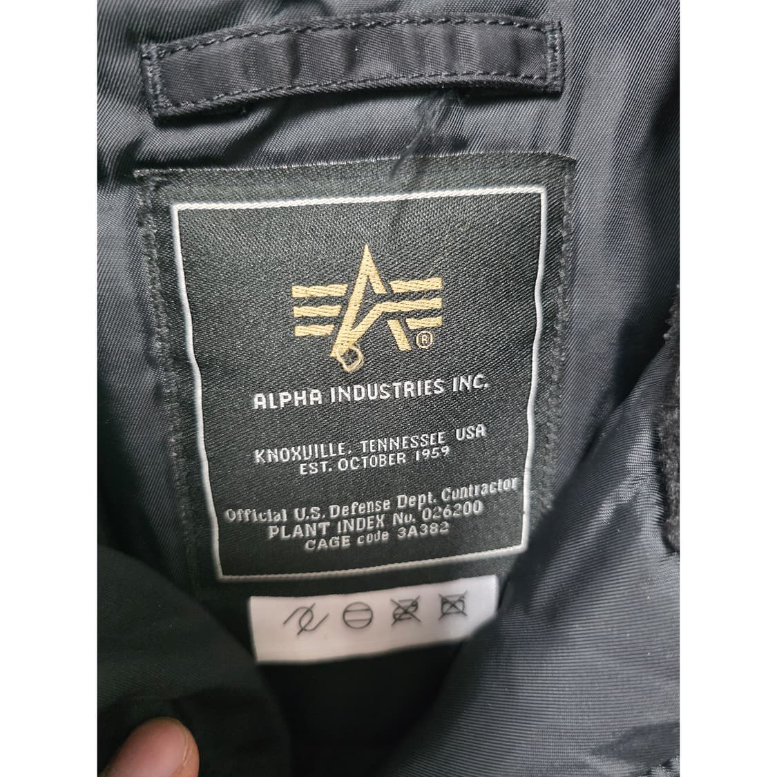 택포) 알파인더스트리 블랙 퍼후드 야상점퍼 M 상품이미지2