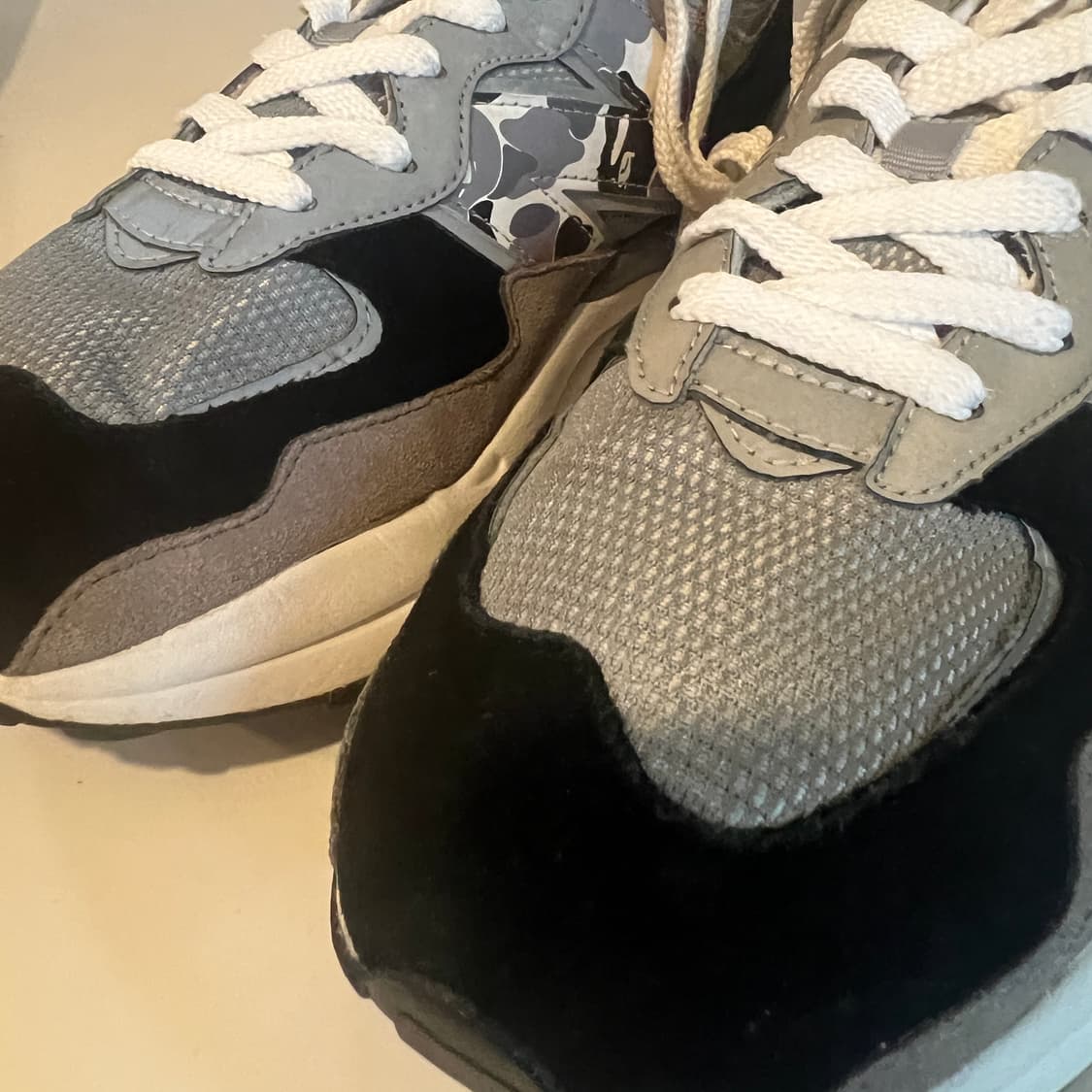 베이프 x  뉴발란스 57/40 그레이  상품이미지6