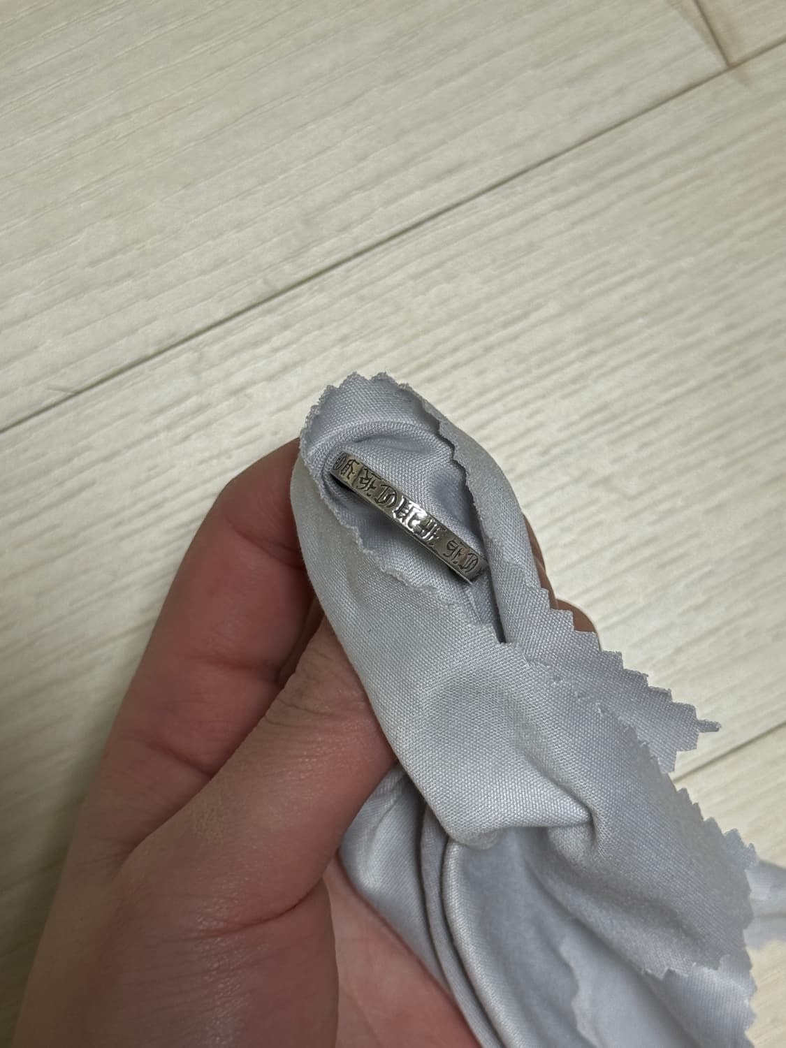 크롬하츠 퍽유링 3mm us5.5 상품이미지4