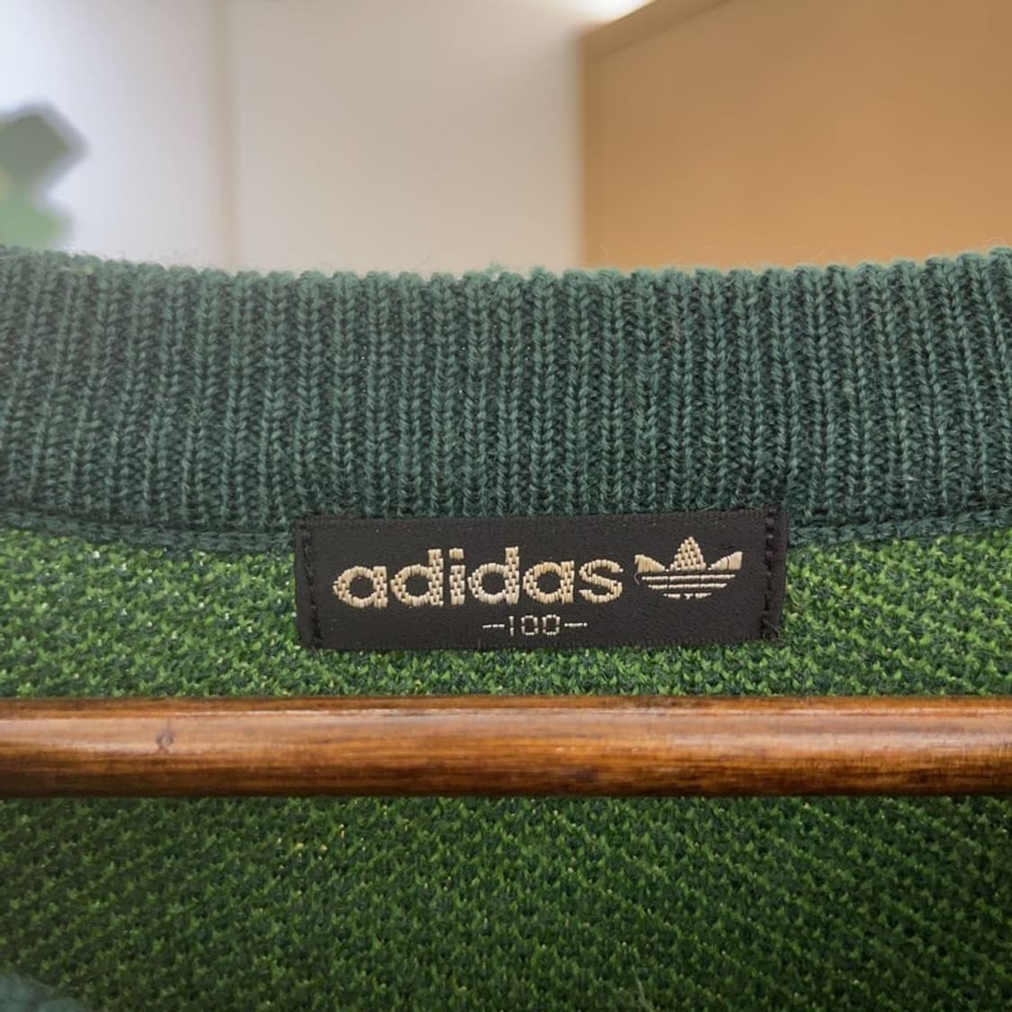 아디다스 90s 제우교역 울 니트 스웨터 100 C06127 상품이미지5