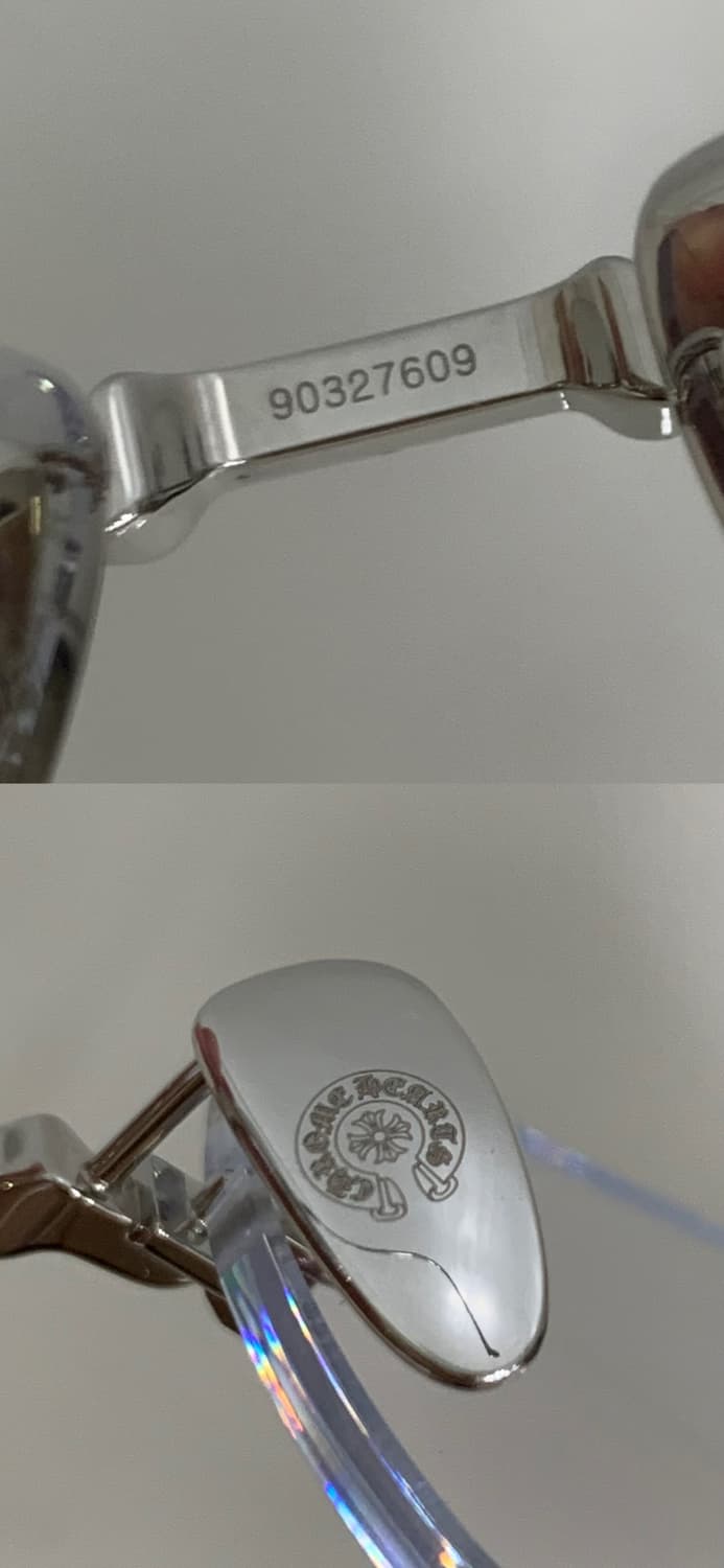 크롬하츠 소퍼스2 [SS] 샤이니실버 무테 안경 상품이미지8