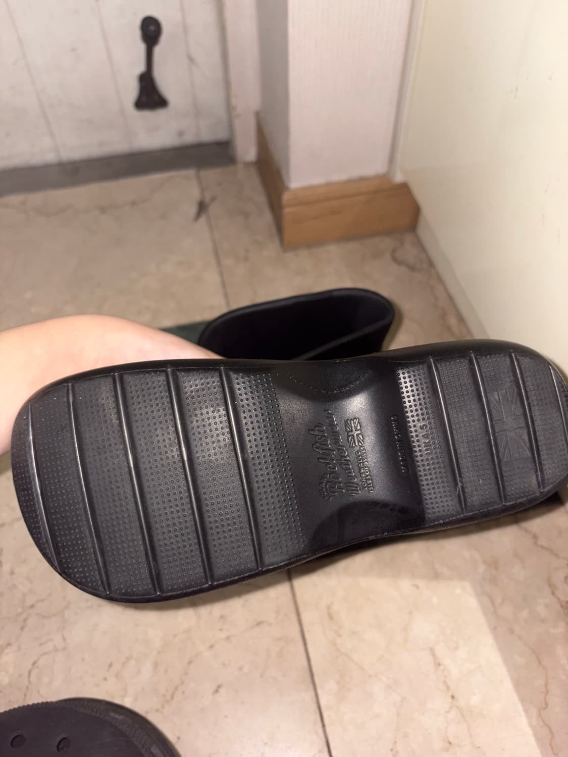 락피쉬 블랙 레인부츠  상품이미지3