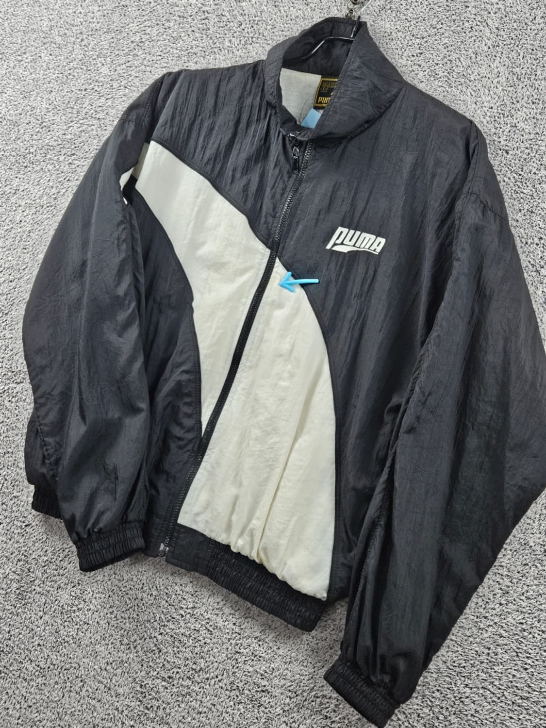 90's 퓨마 올드스쿨 윈드브레이커 바람막이 자켓 ( S )/ 11218 상품이미지4