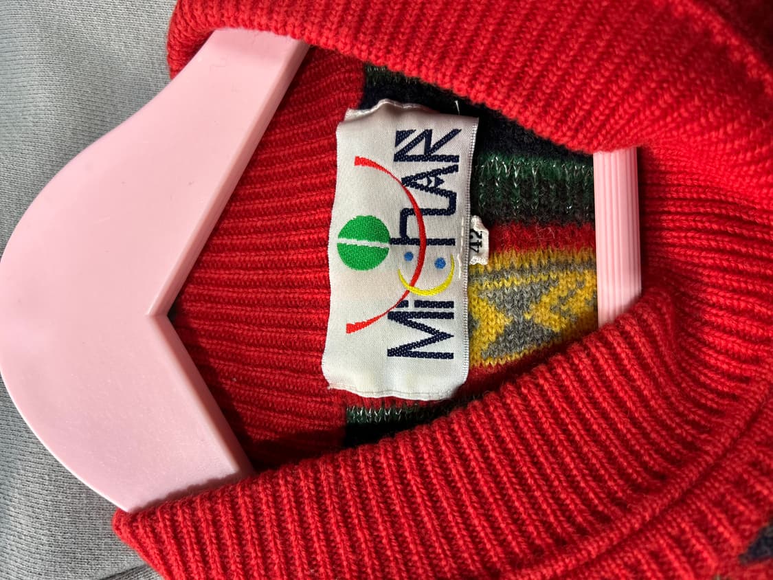 일본 vintage 케이블 니트 42 상품이미지3