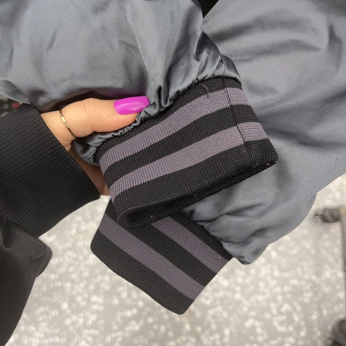 칼 카니 올드스쿨 빈티지 Y2K 바시티 자켓 L C07178 상품이미지7