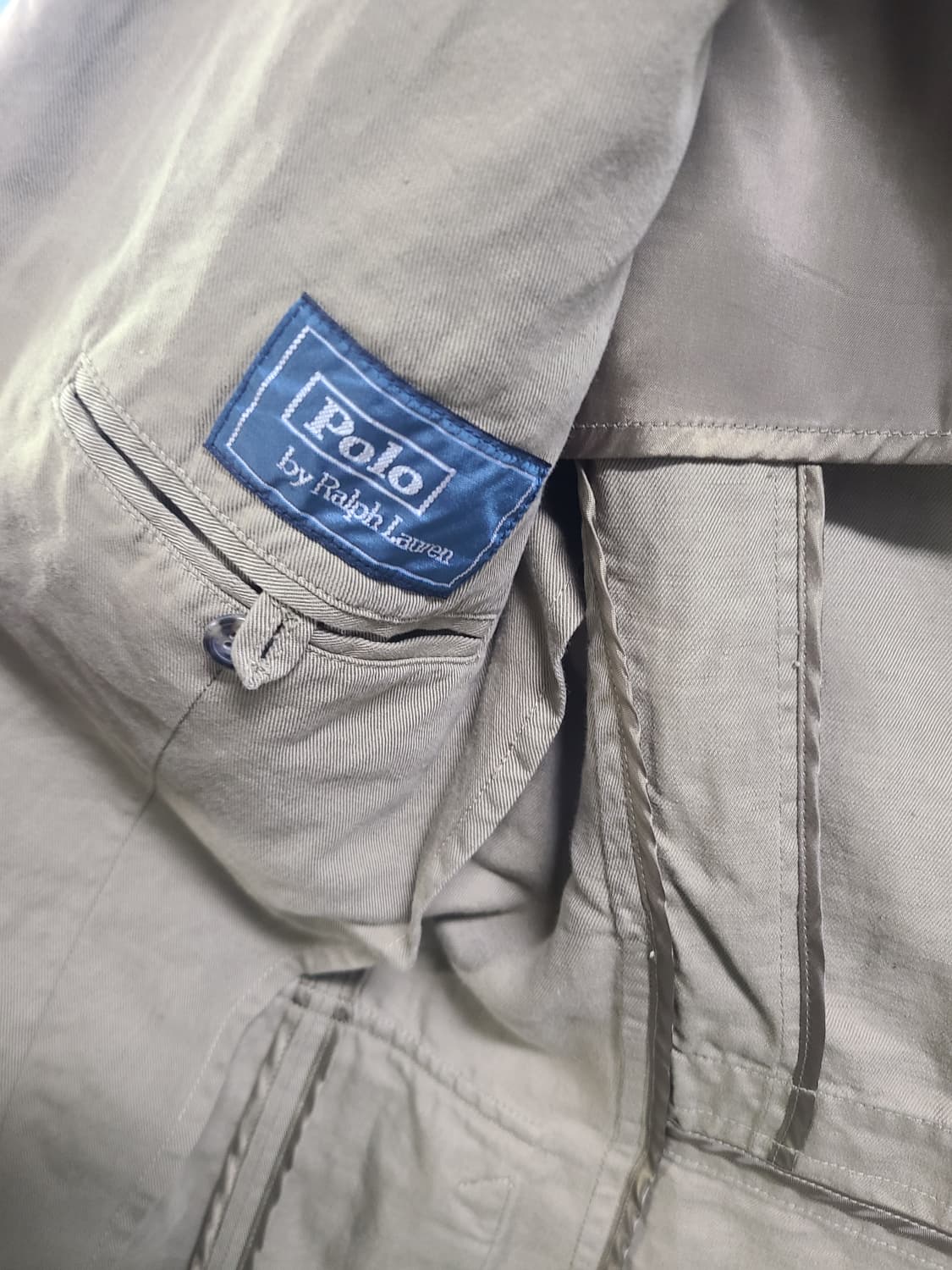 랄프로렌 카키색 면 자켓 상품이미지3