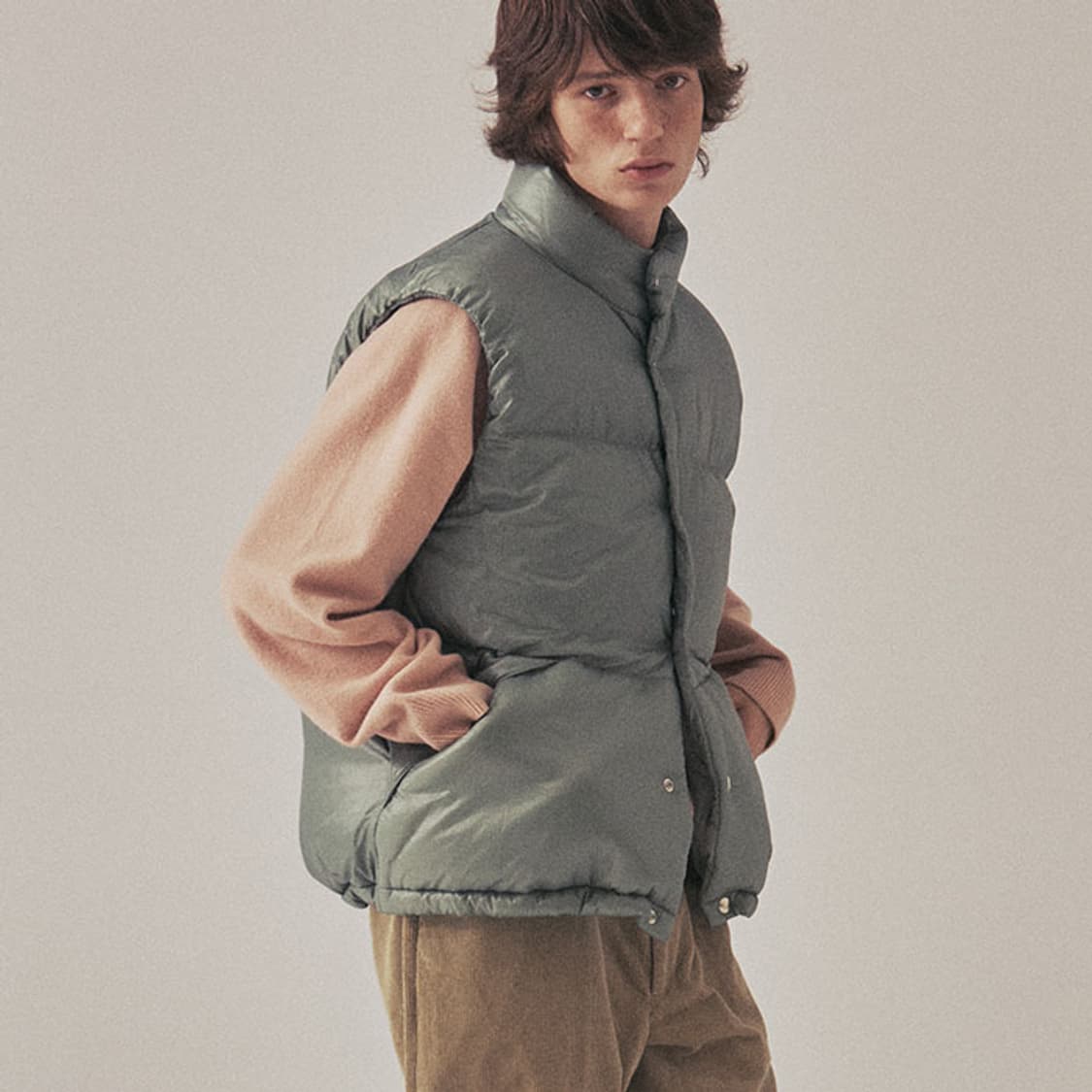 (새제품) 토마스모어 패딩 조끼 상품이미지7