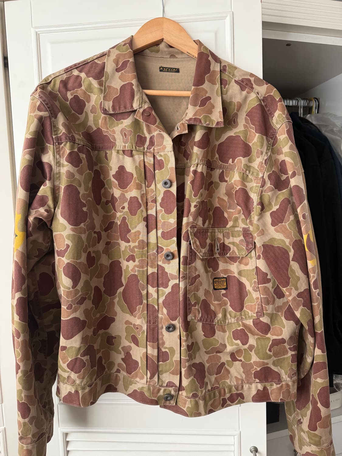 [5] 캐피탈 헤링본 피카부 카모자켓 상품이미지1