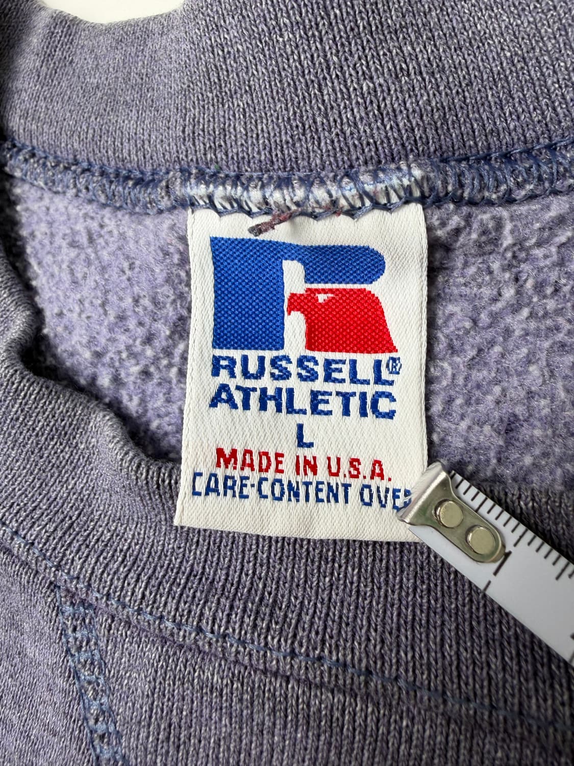 90s Russell Sweatshirt (lavender) 상품이미지3