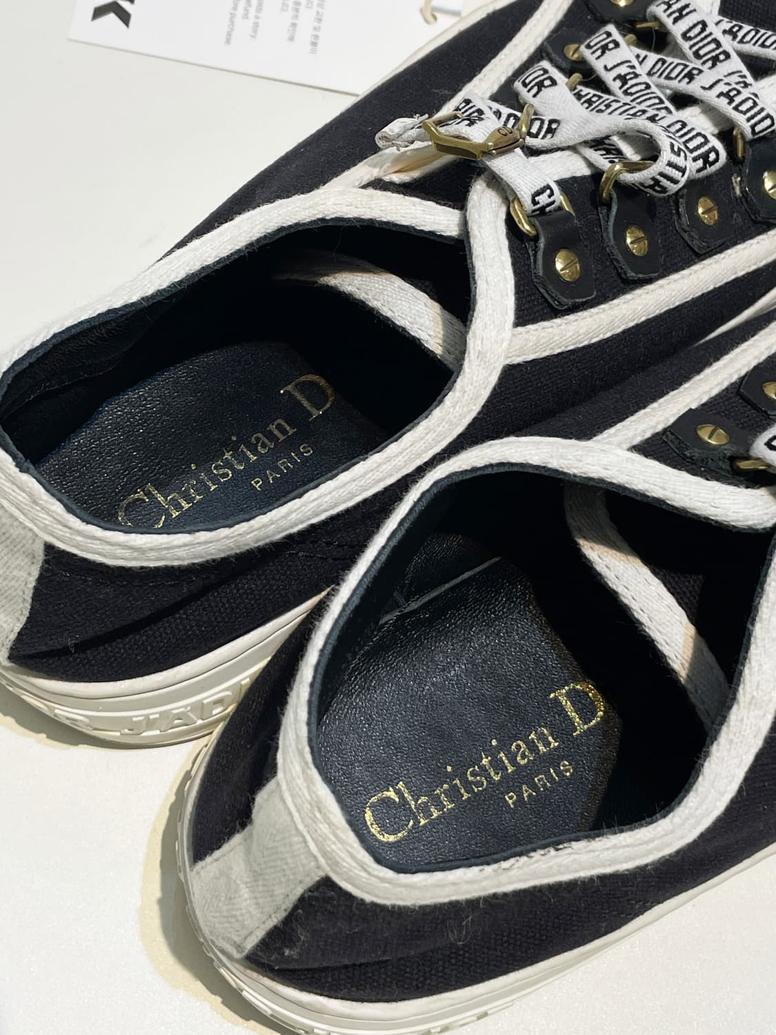 크리스찬 디올 Walk's Dior 통굽 스니커즈 운동화 A1010 상품이미지8