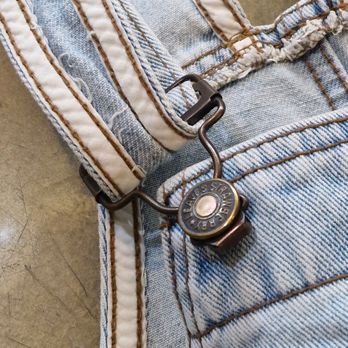 JPN 일본 빈티지 오버롤 멜빵 상품이미지3