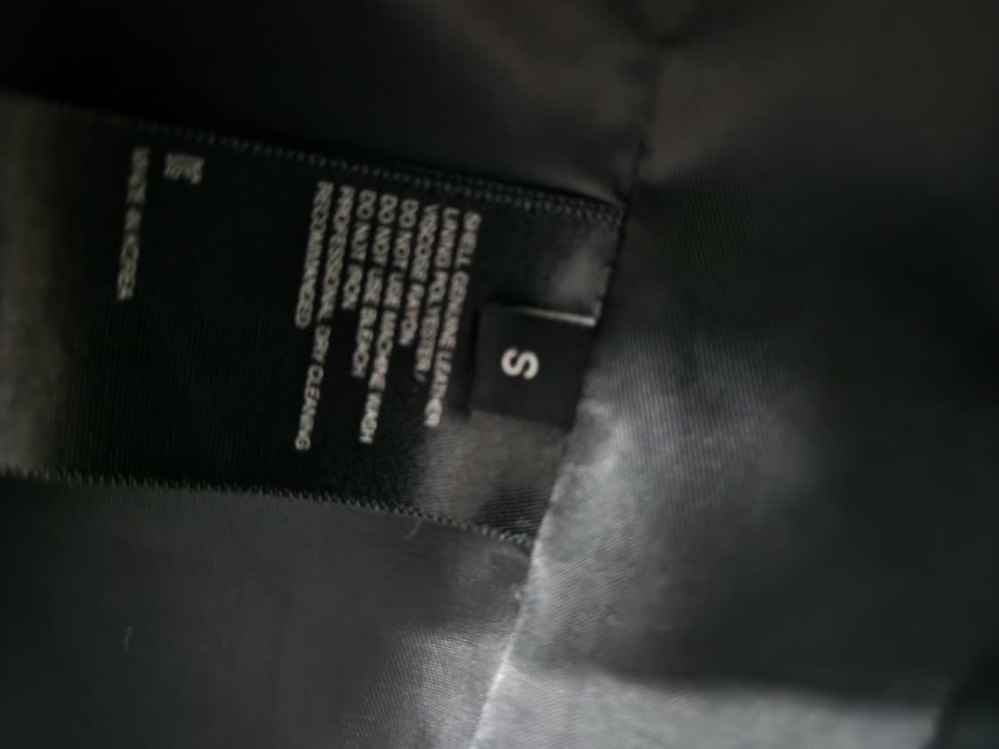 비바스튜디오 가죽 라이더 자켓 S 상품이미지4