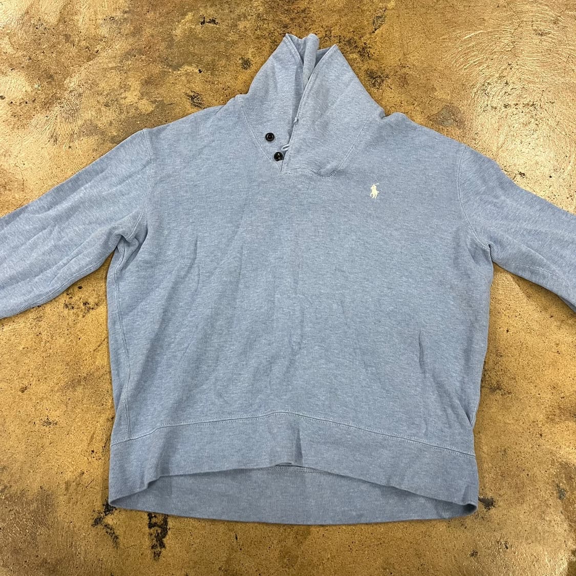 [정품/L] 폴로 랄프로렌 블루 헤더 스웨트셔츠 b13 상품이미지3