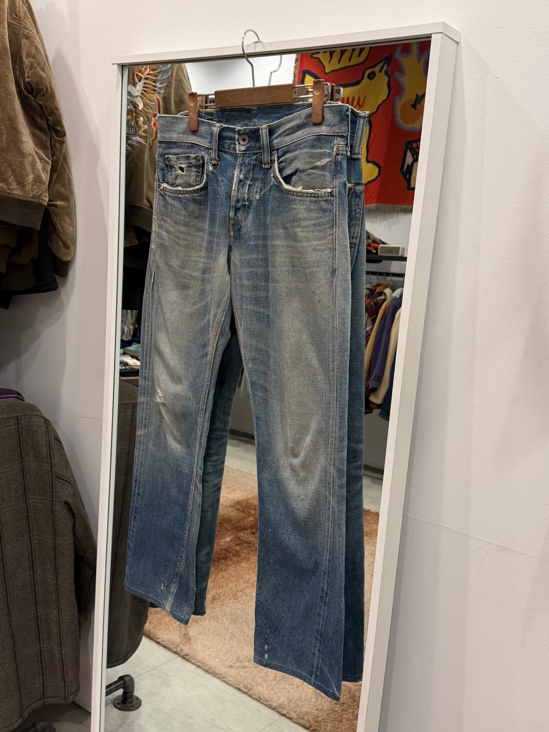 Edwin 에드윈 505 셀비지 빈티지 데님 팬츠 (32) (Japan) 상품이미지1