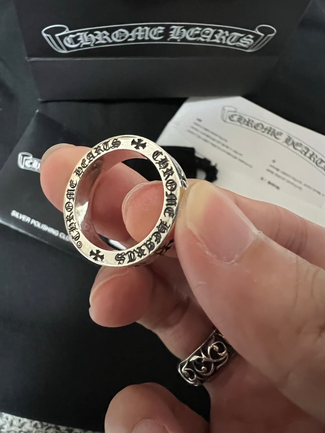 [us8.5] 크롬하츠 포에버링  상품이미지5