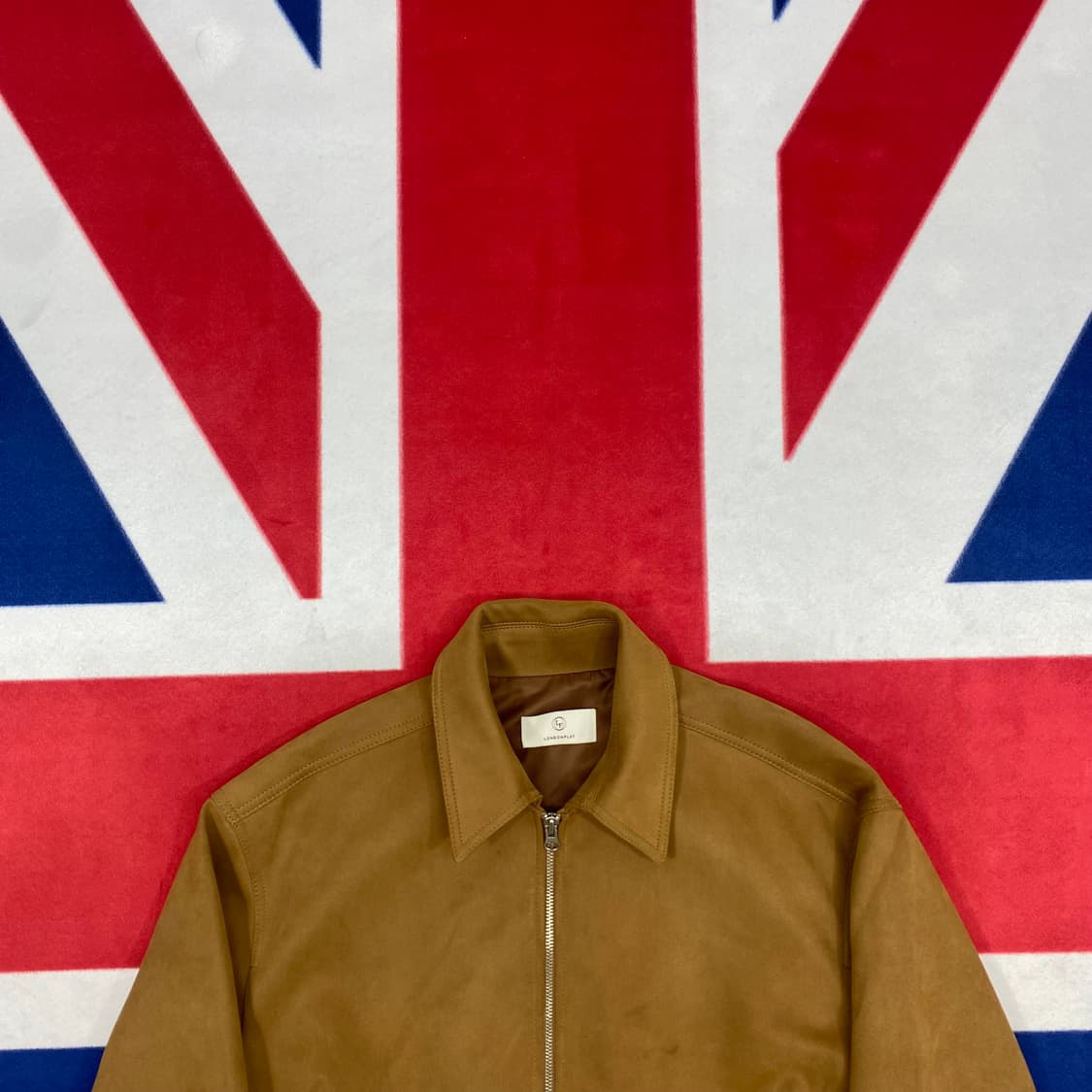 런던플랏 위드아웃썸머 크롭 스웨이드 자켓 onesize 상품이미지3