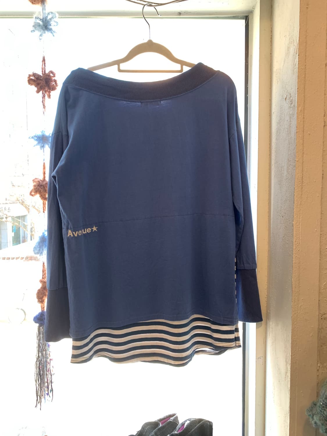 Stripe 3 way off shoulder 상품이미지4