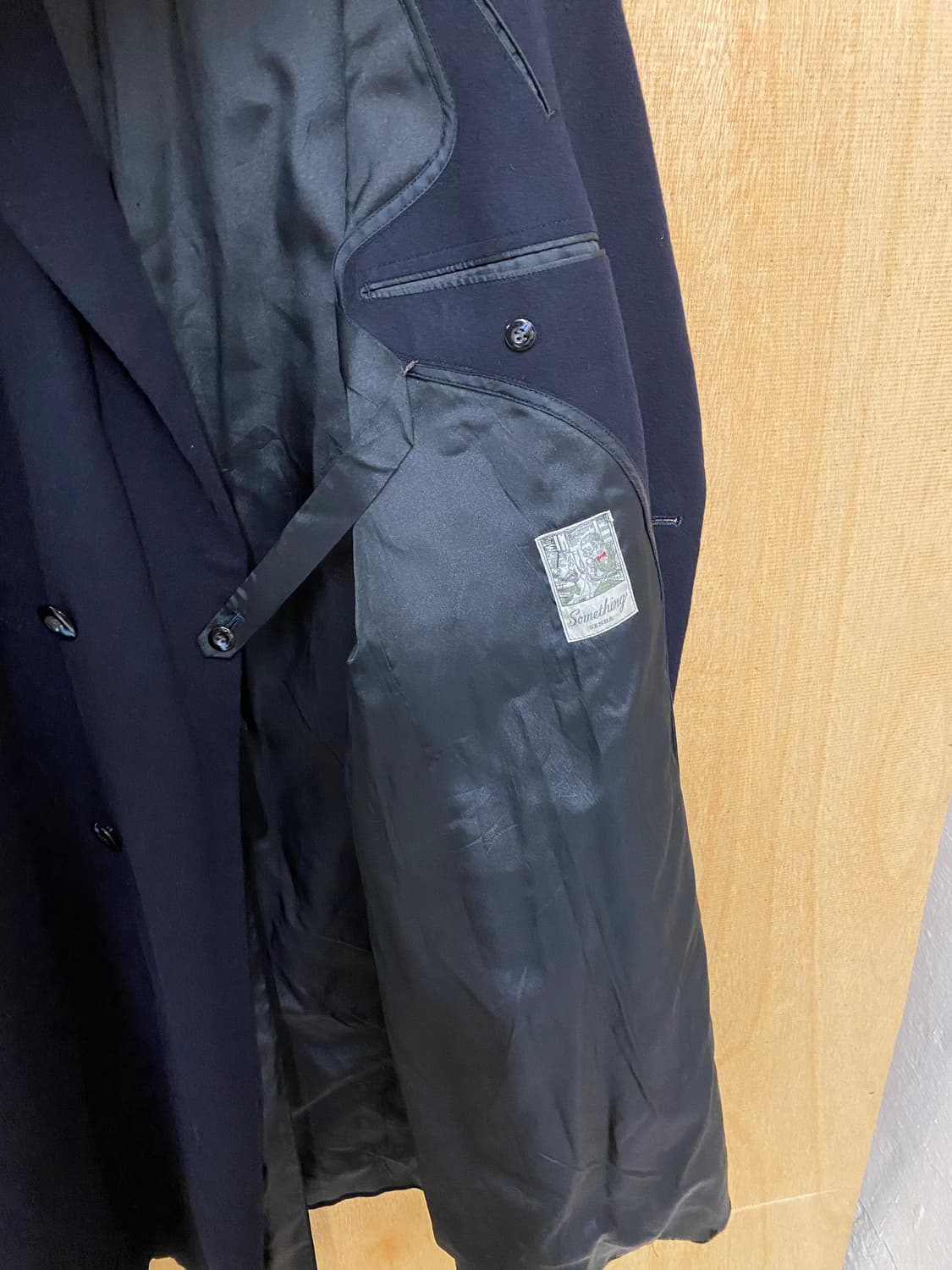 VTG cashmere double coat 캐시미어 울혼방 더블 코트 상품이미지7