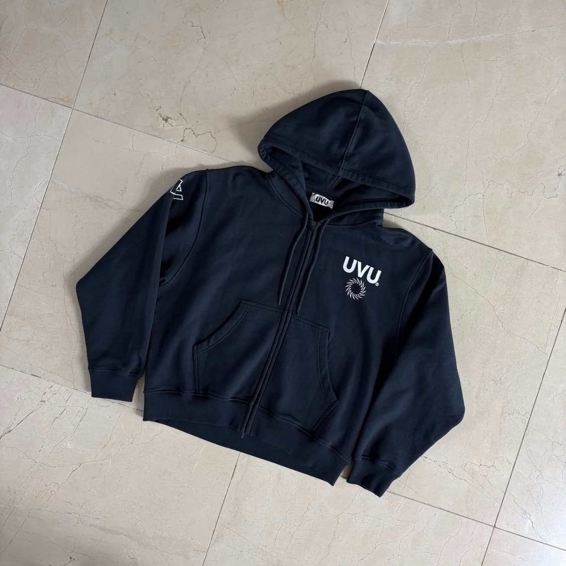 UVU Paris 25 Zipped Hoodie Ink Blue 상품이미지2