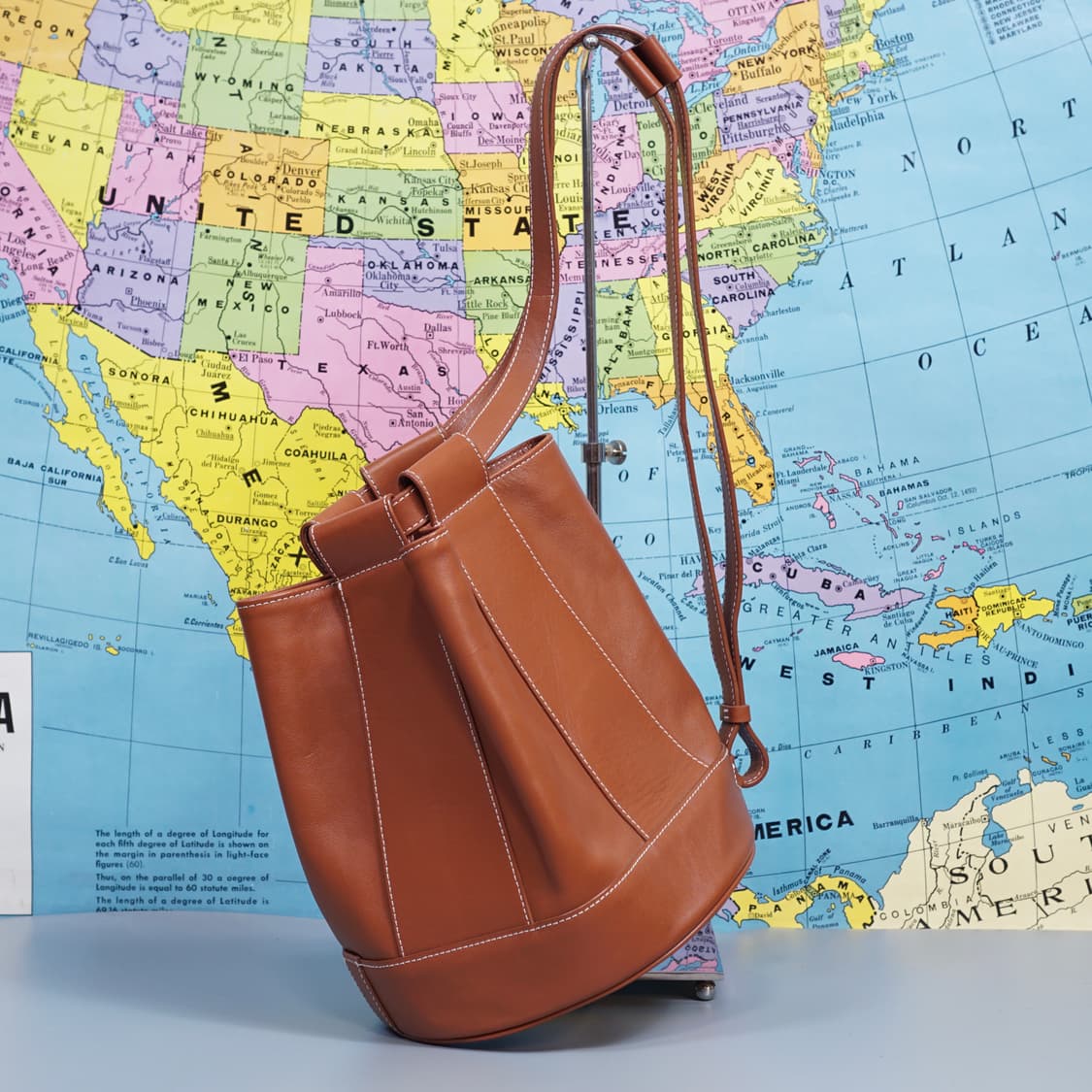 페퍼윤윤 투웨이 레더 백 상품이미지4