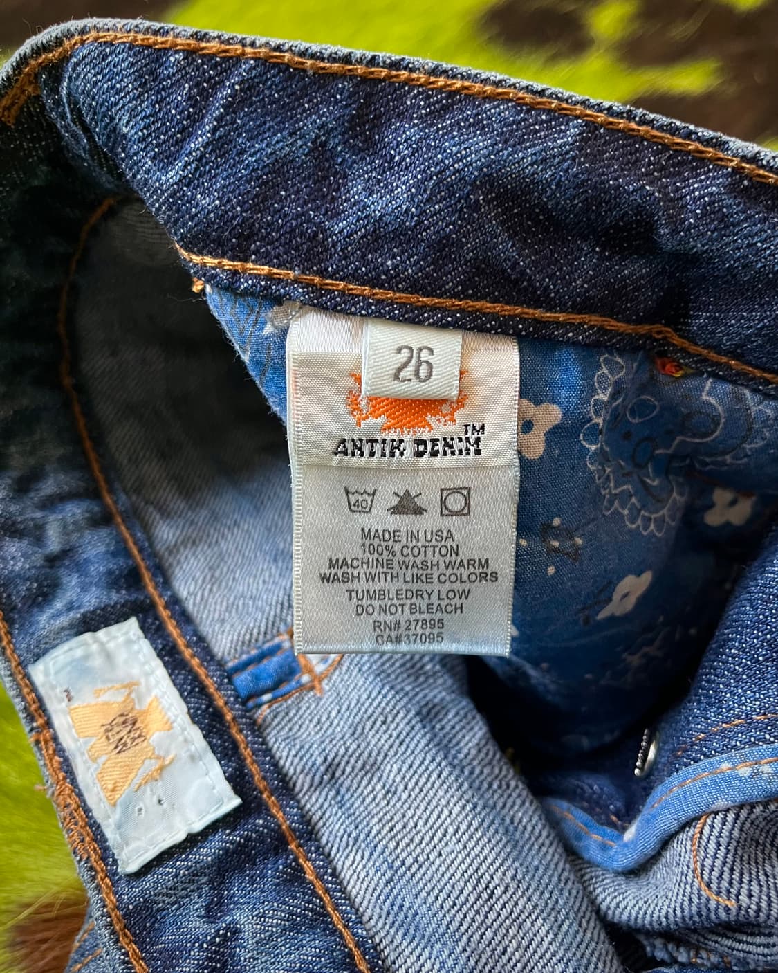 90-00s ANTIK DENIM U.S.A Flare Jeans 상품이미지7