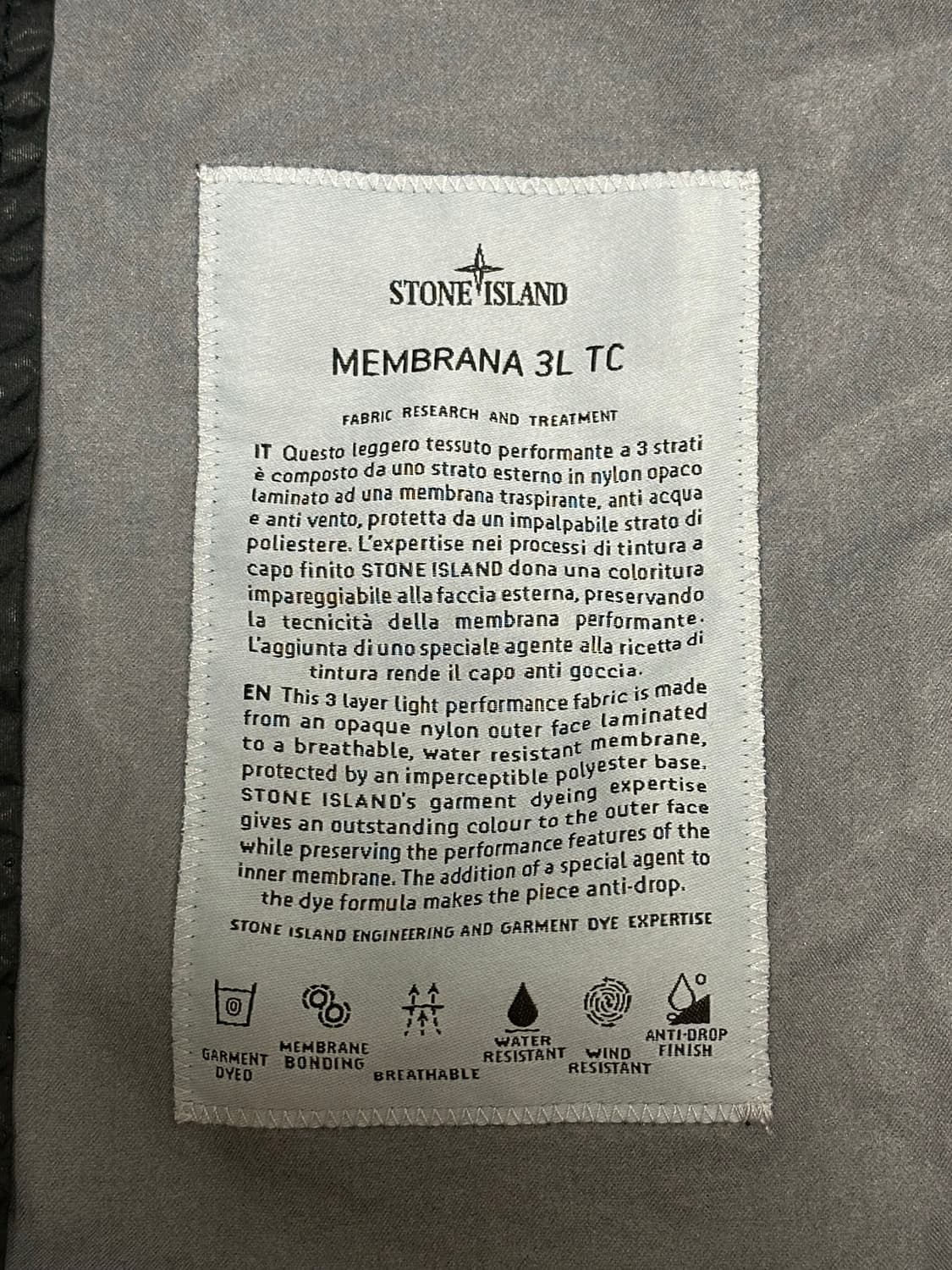 스톤아일랜드 멤브라나 자켓 23ss XL(105-110) 상품이미지2