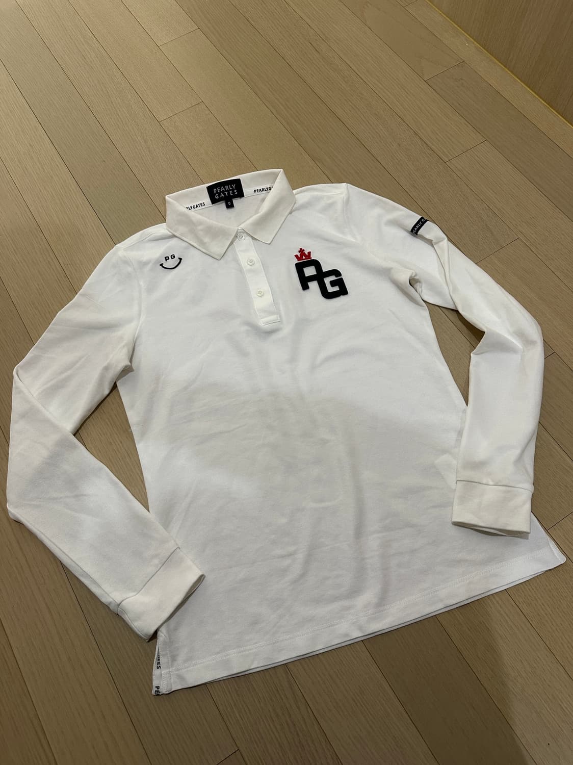 파리게이츠 긴팔 카라 골프티셔츠 (사이즈0, 가슴둘레90) 상품이미지2