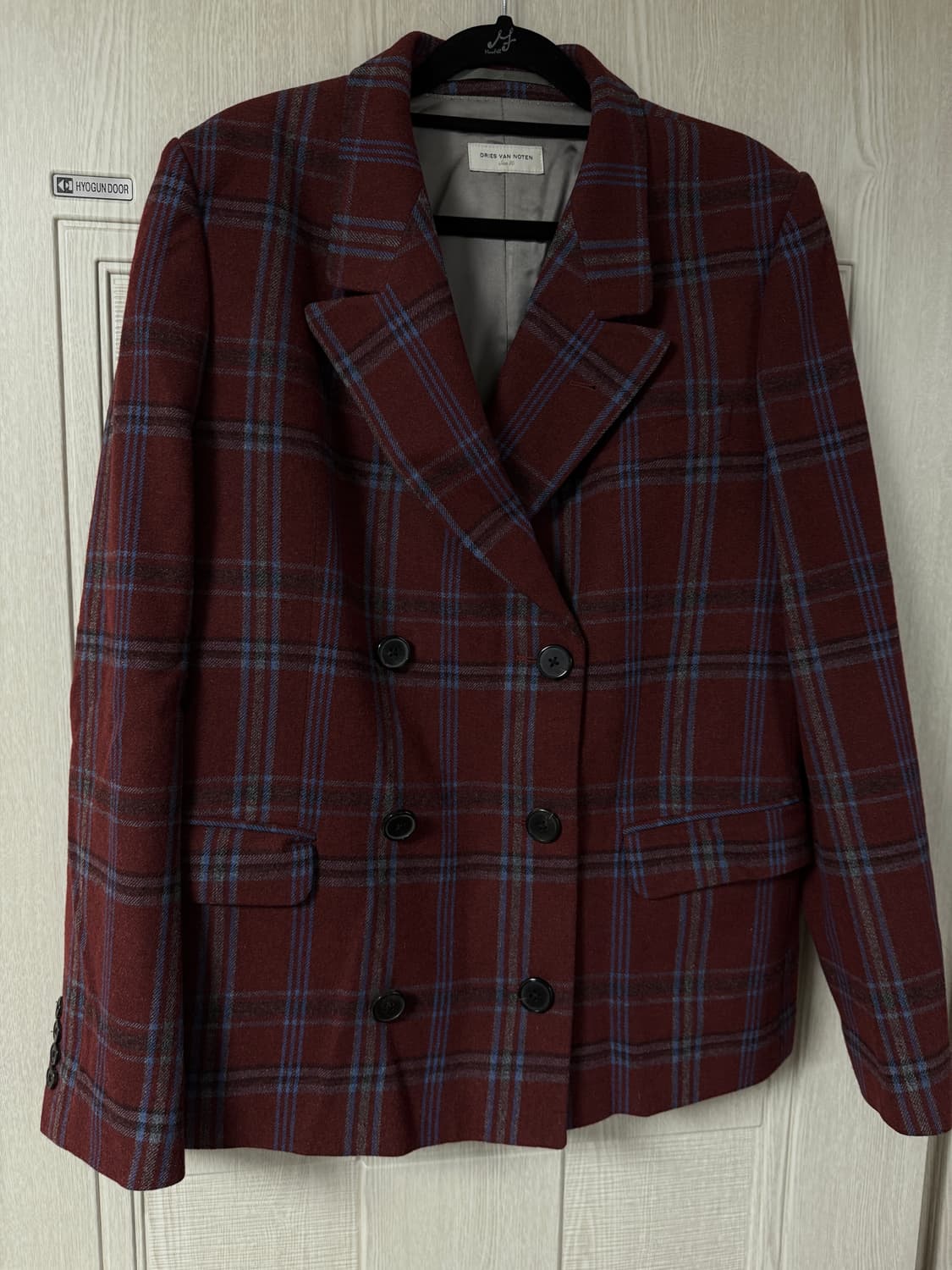 드리스반노튼 울 블레이저 자켓  상품이미지1