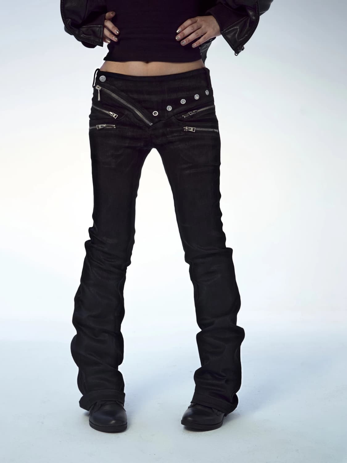 Punk Split Waist Pants 상품이미지3
