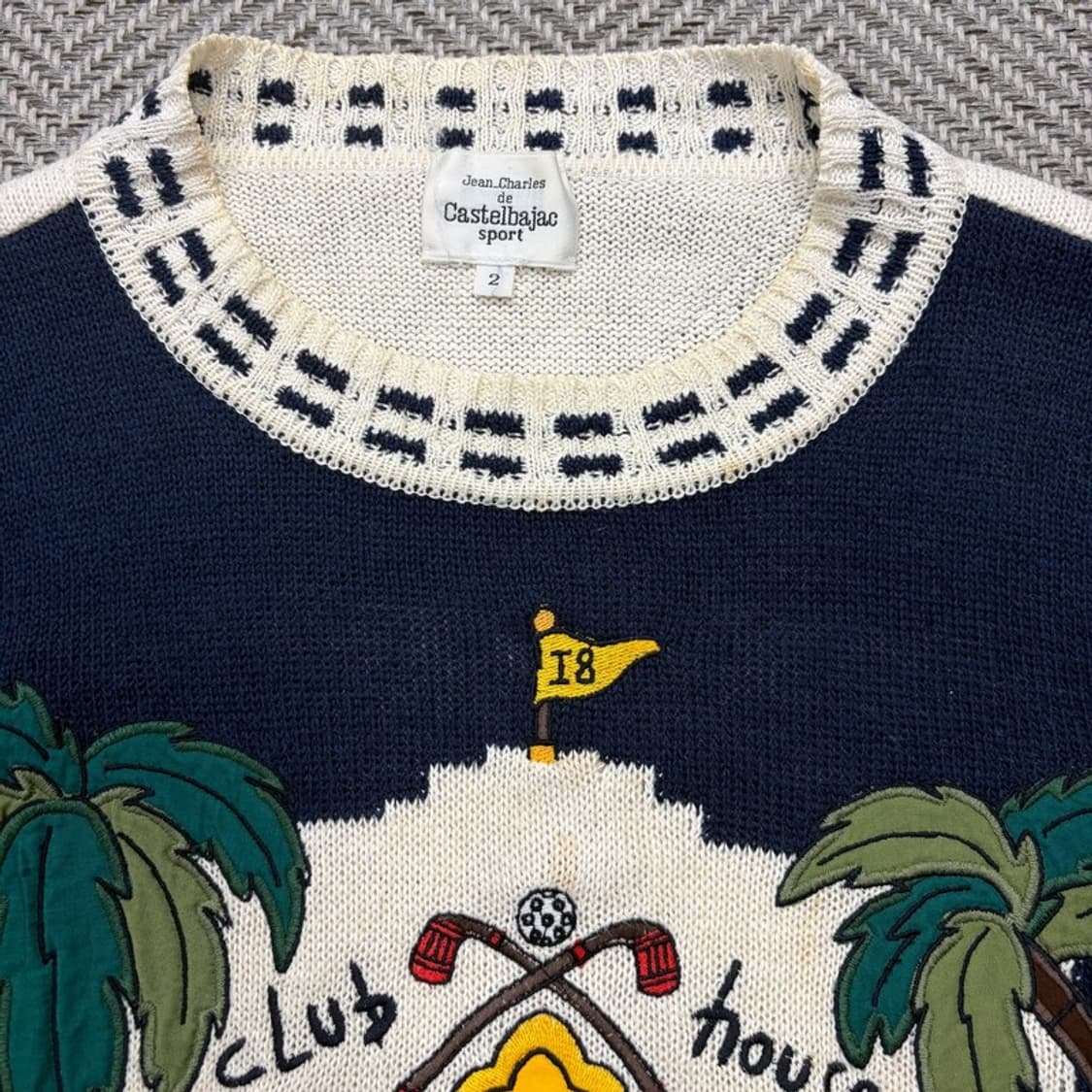 카스텔바쟉 그래픽 니트 v1944 상품이미지6