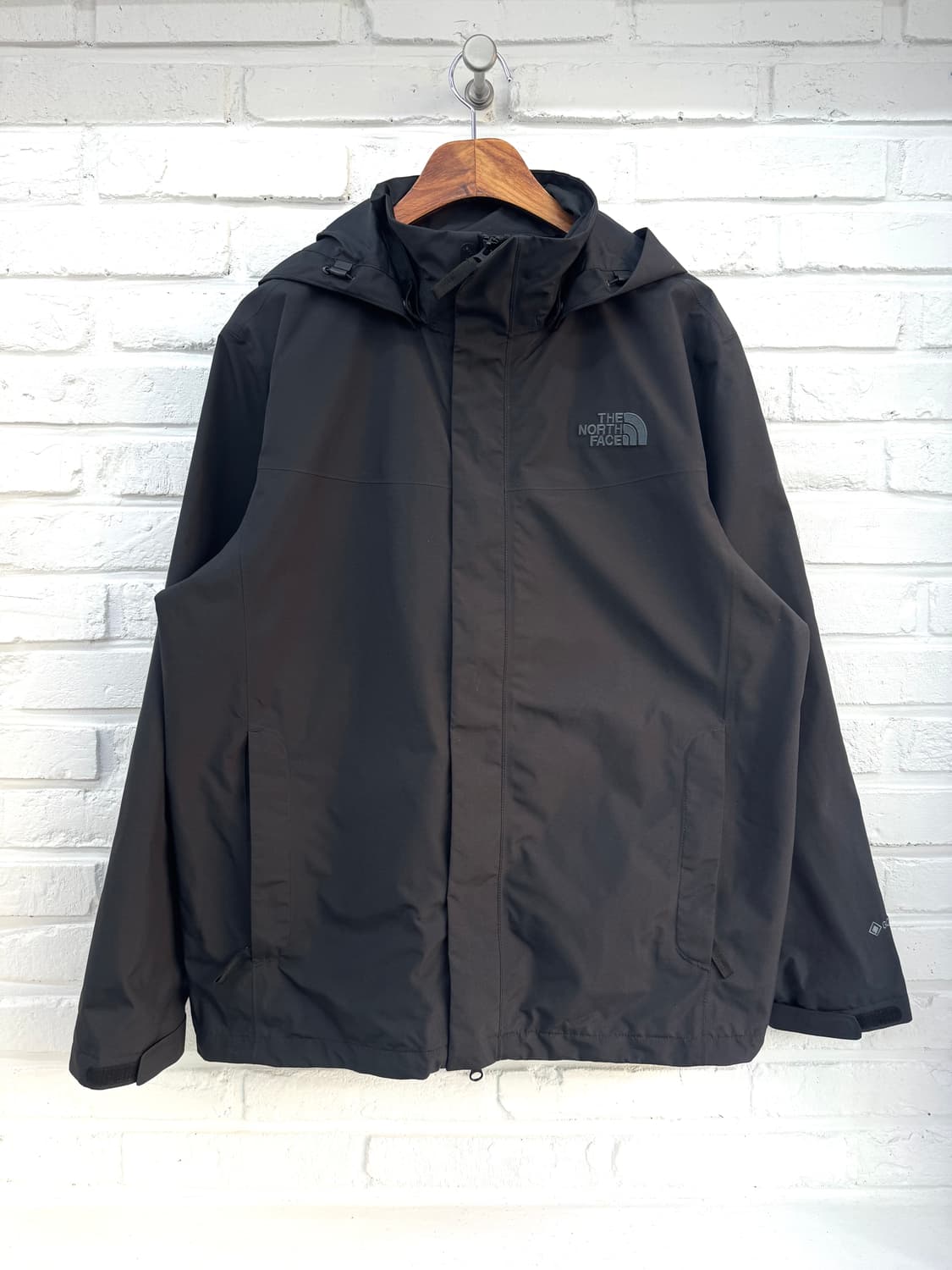 노스페이스 블랙 투웨이 고어텍스 바람막이 자켓  상품이미지1