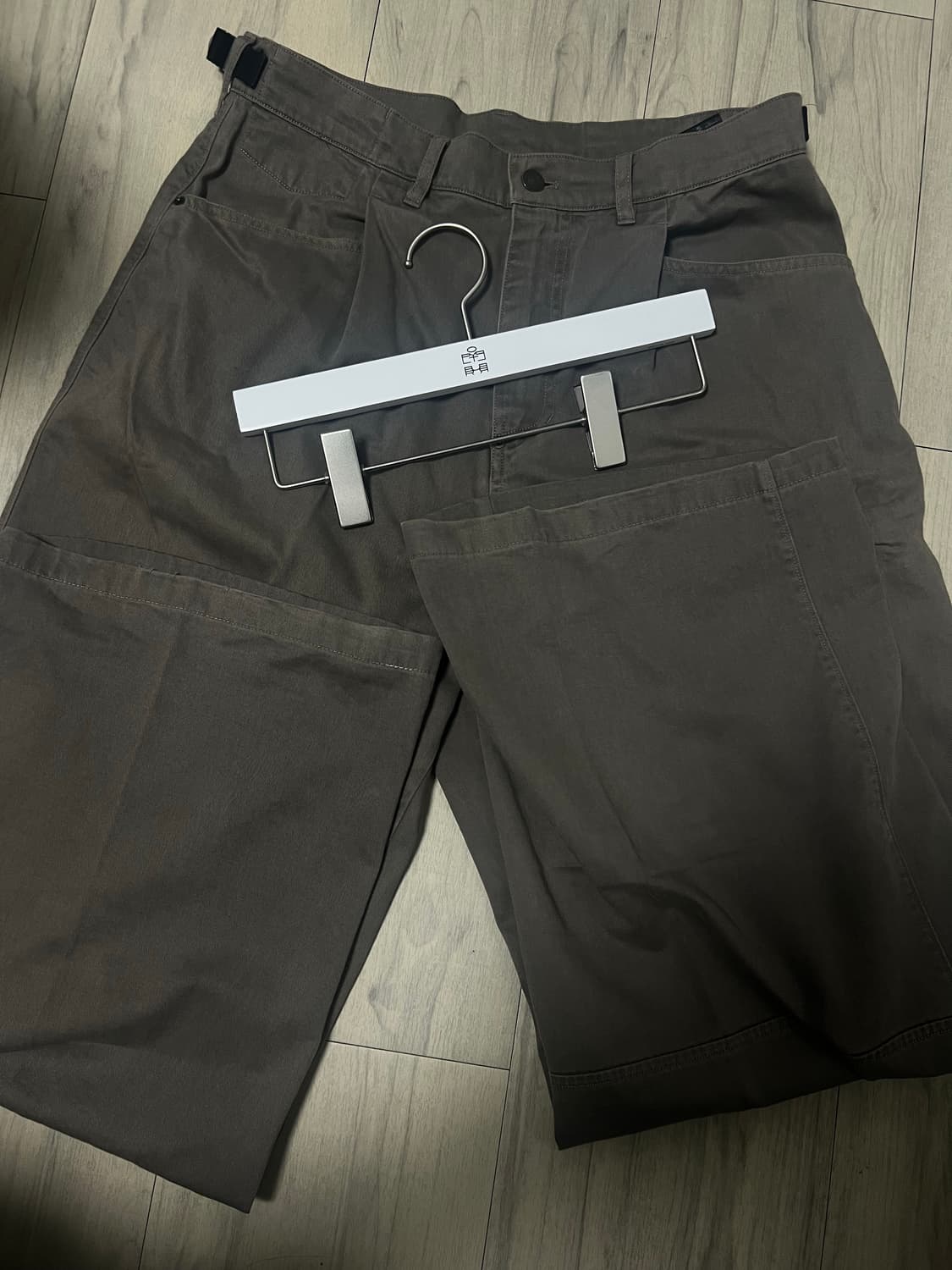 (3) 폴리테루 원 턱 고시마 카키그레이 24ss 상품이미지1