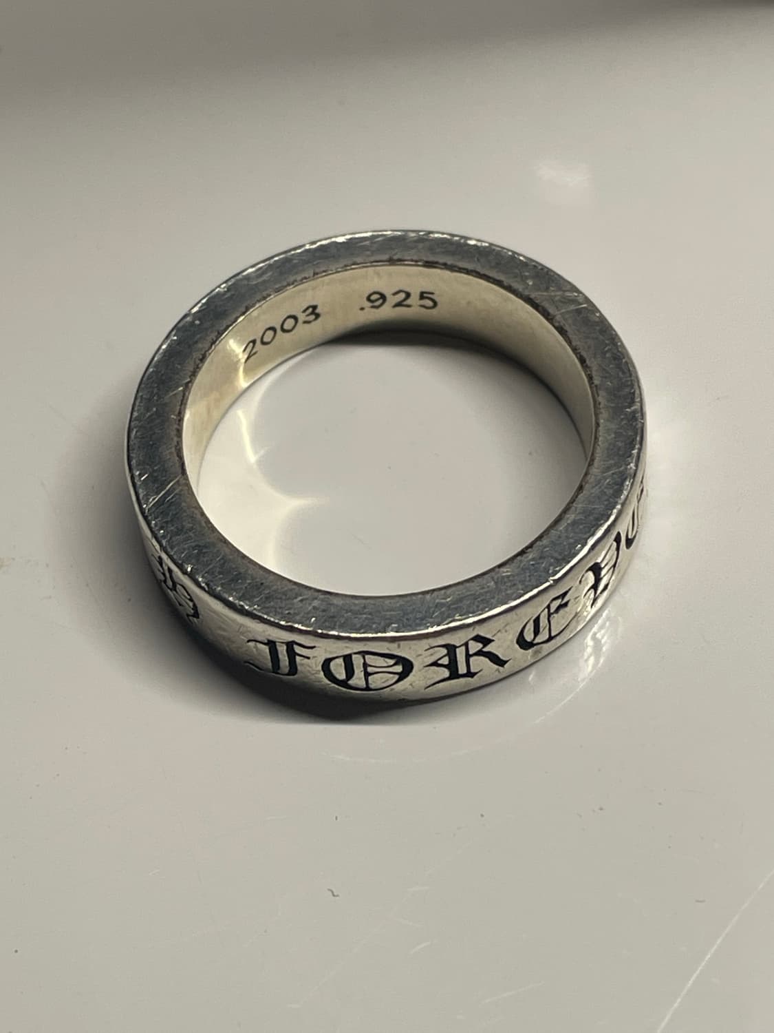 [US 10] 크롬하츠 스페이서 6MM (포에버링) 상품이미지3