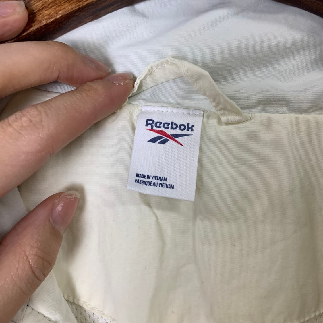 리복 올드스쿨 크롭 바람막이 자켓 상품이미지6