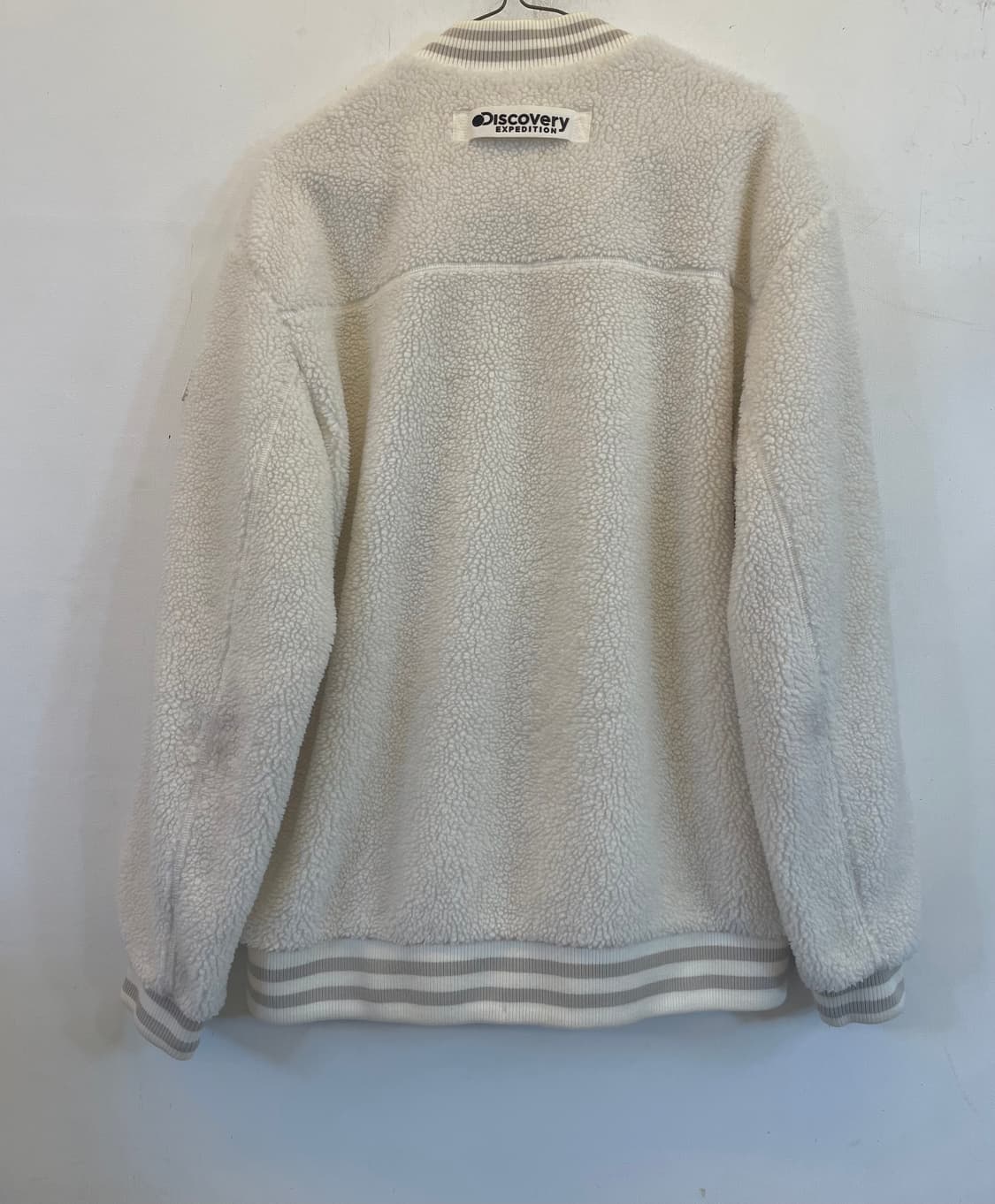 디스커버리 뽀글이 양털후리스 플리스 블루종자켓 105(드라이완료) 상품이미지8