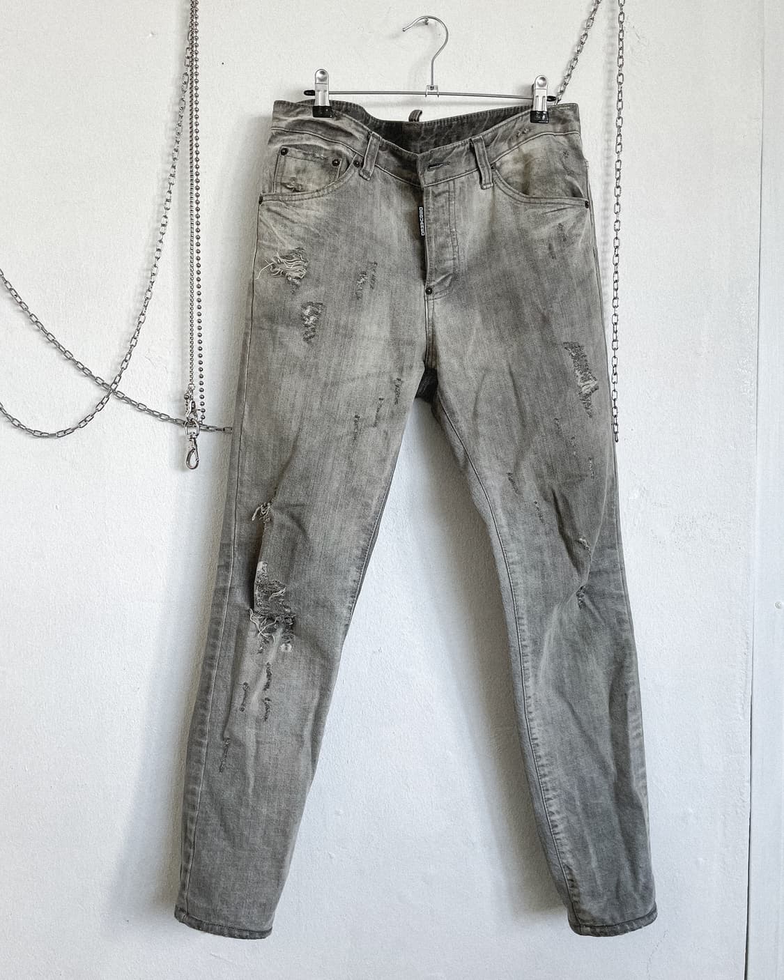 디스퀘어드2 그런지 디스트로이드 워시드 데님 상품이미지5