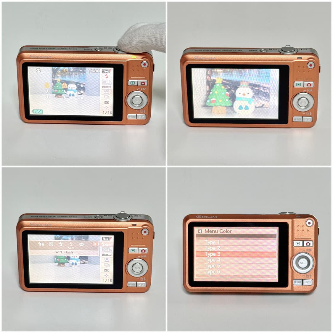 카시오 엑슬림 Z85 오렌지 빈티지디카 상품이미지4