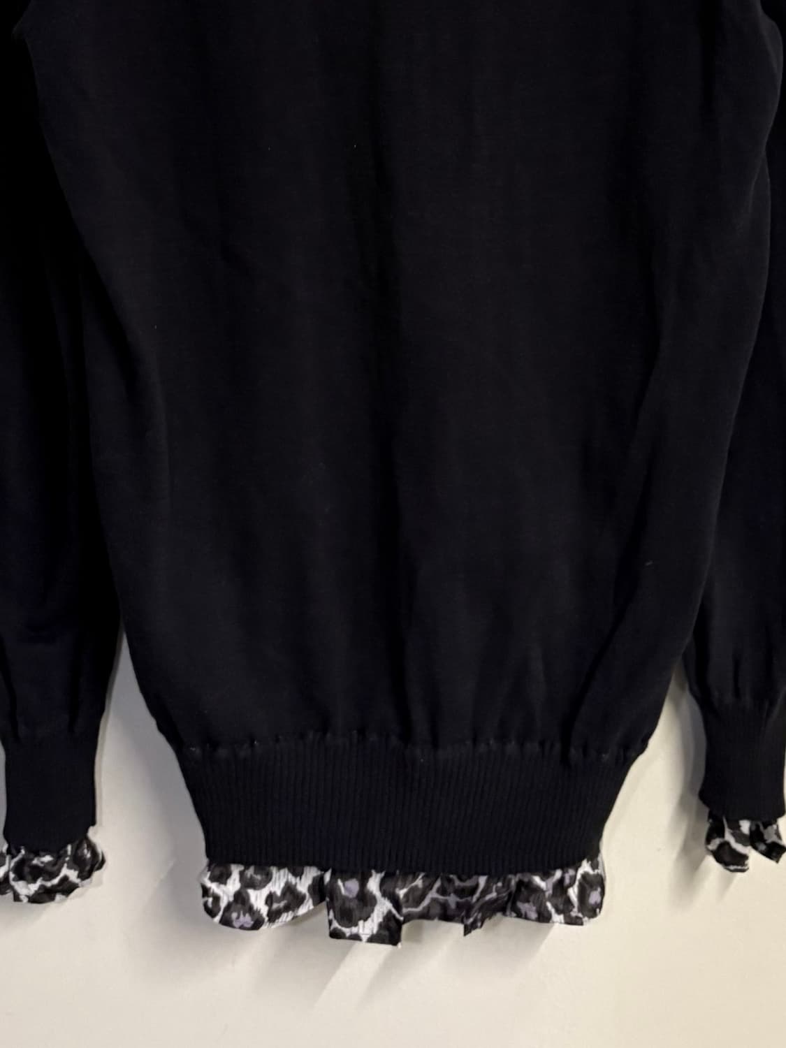 SACAI leopard layered cardigan  상품이미지6