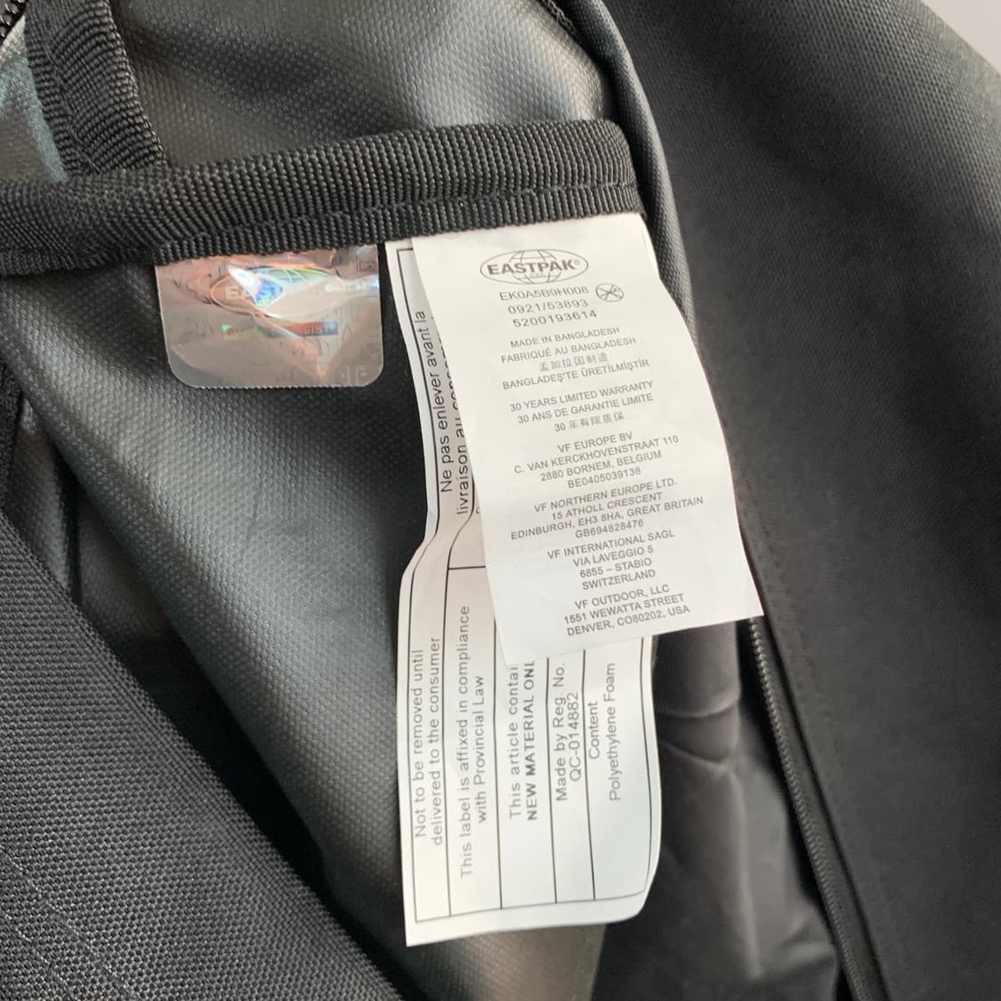 EASTPAK 이스트팩 폴드 어웨이 크로스 더플백 가방 상품이미지7