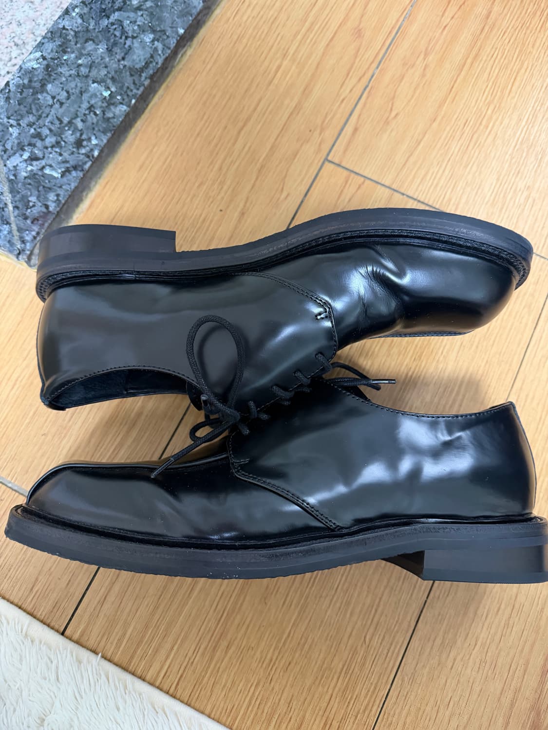 앤더슨벨 남성 더비 슈즈 블랙 270 상품이미지3