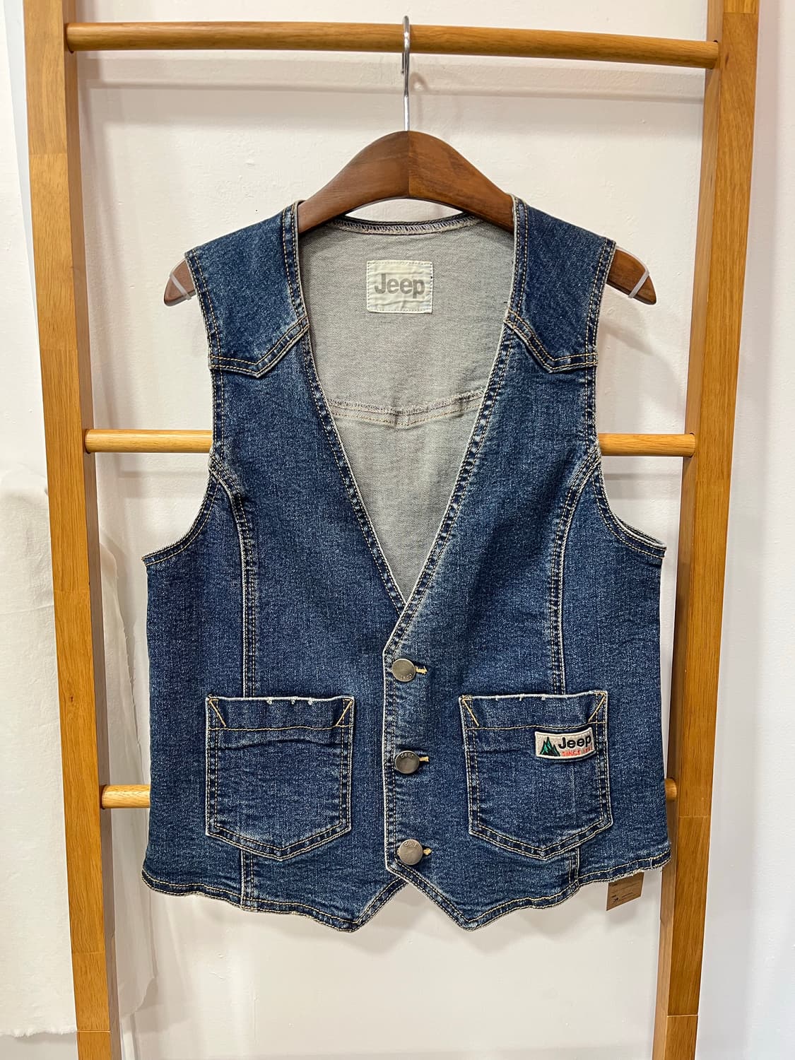 Jeep 데님조끼 상품이미지1