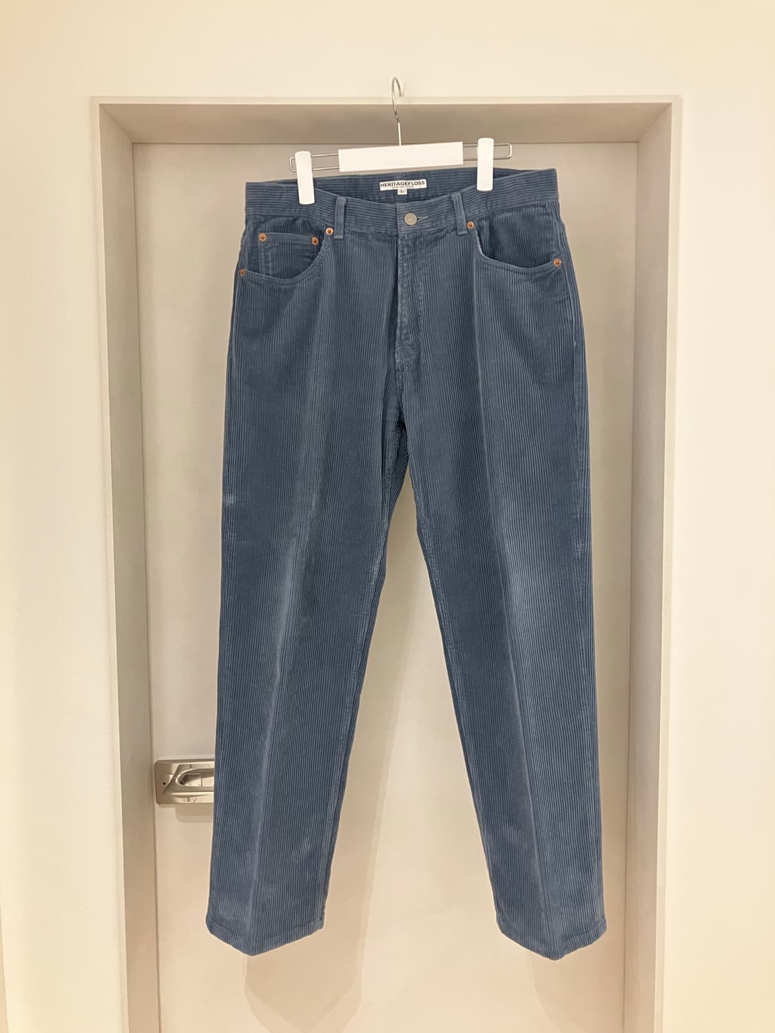 헤리티지플로스 24aw 코듀로이 팬츠 (Blue) 상품이미지1